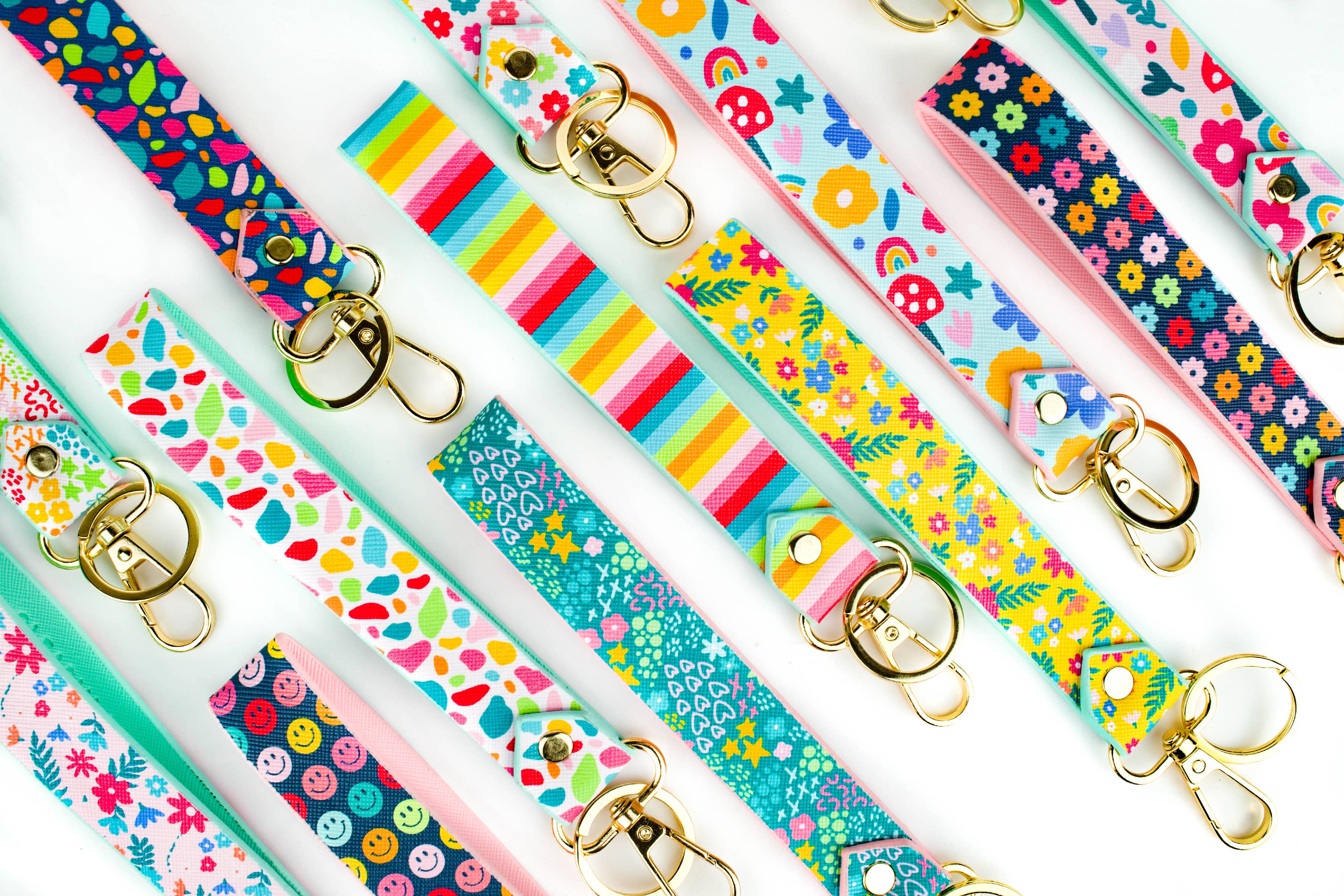 Cleary Lane - Keychain Wristlet Strap | Choose your Pattern