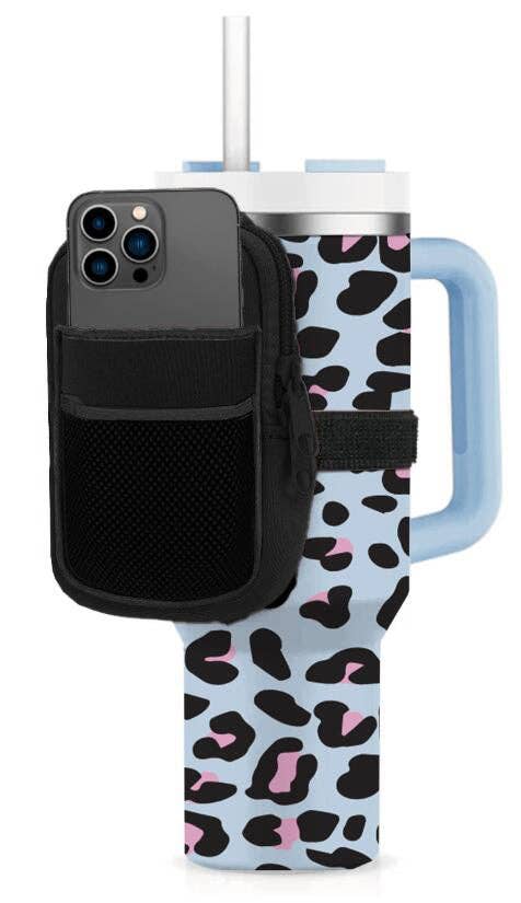 Katydid - Black Tumbler ZIPPER POUCH