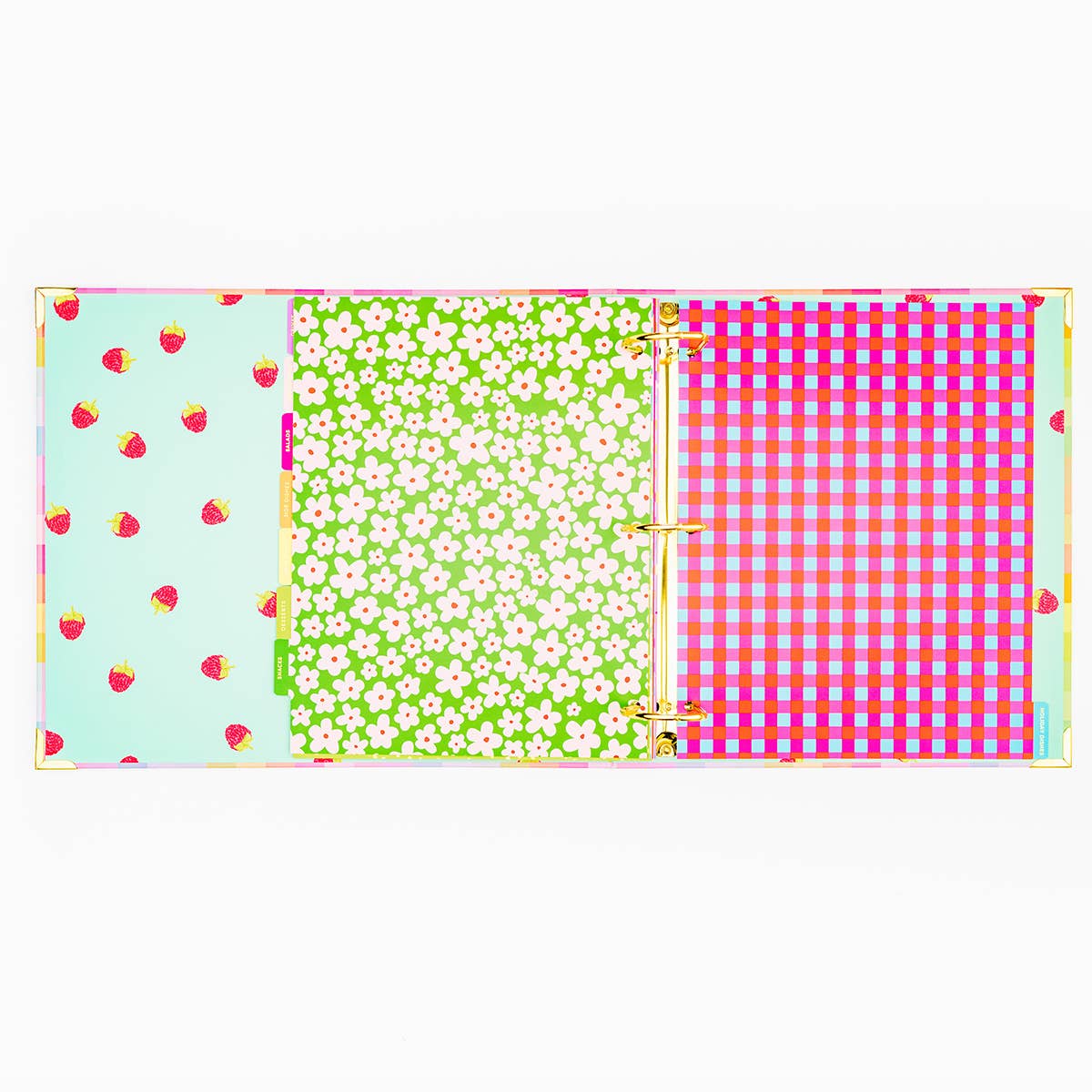 Taylor Elliott Designs - Recipe Binder w/ Tabs