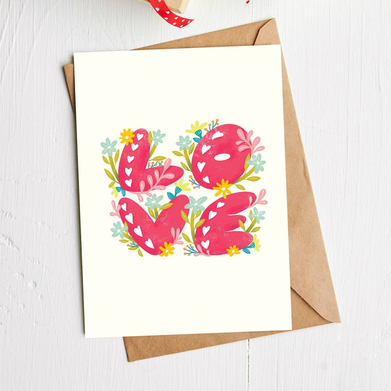 Big Moods - "Love" Anniversary & Valentine's Card