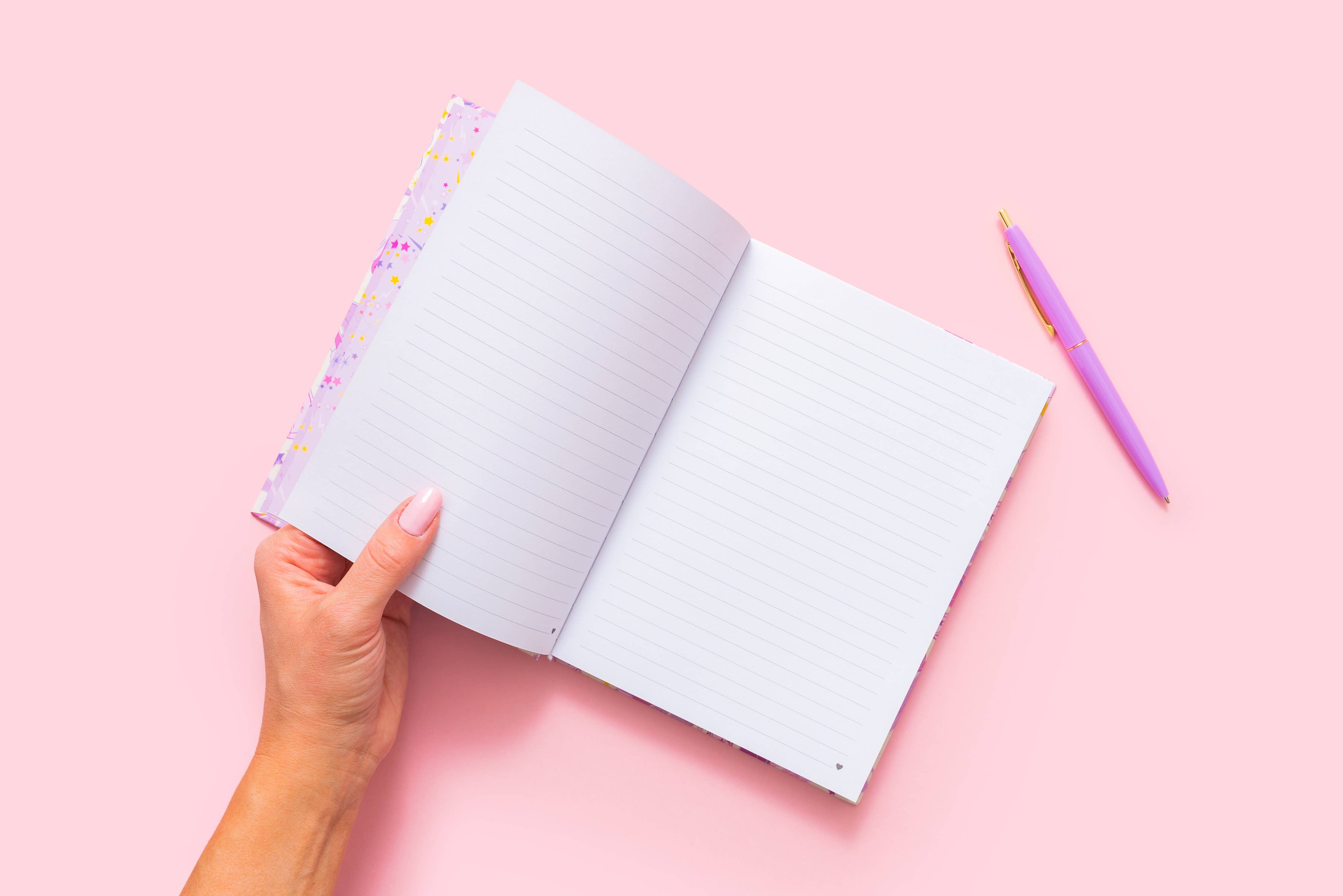 Taylor Elliott Designs - *ON SALE* Hardcover Notebook - "Let's Go Girl" - 200 Pages