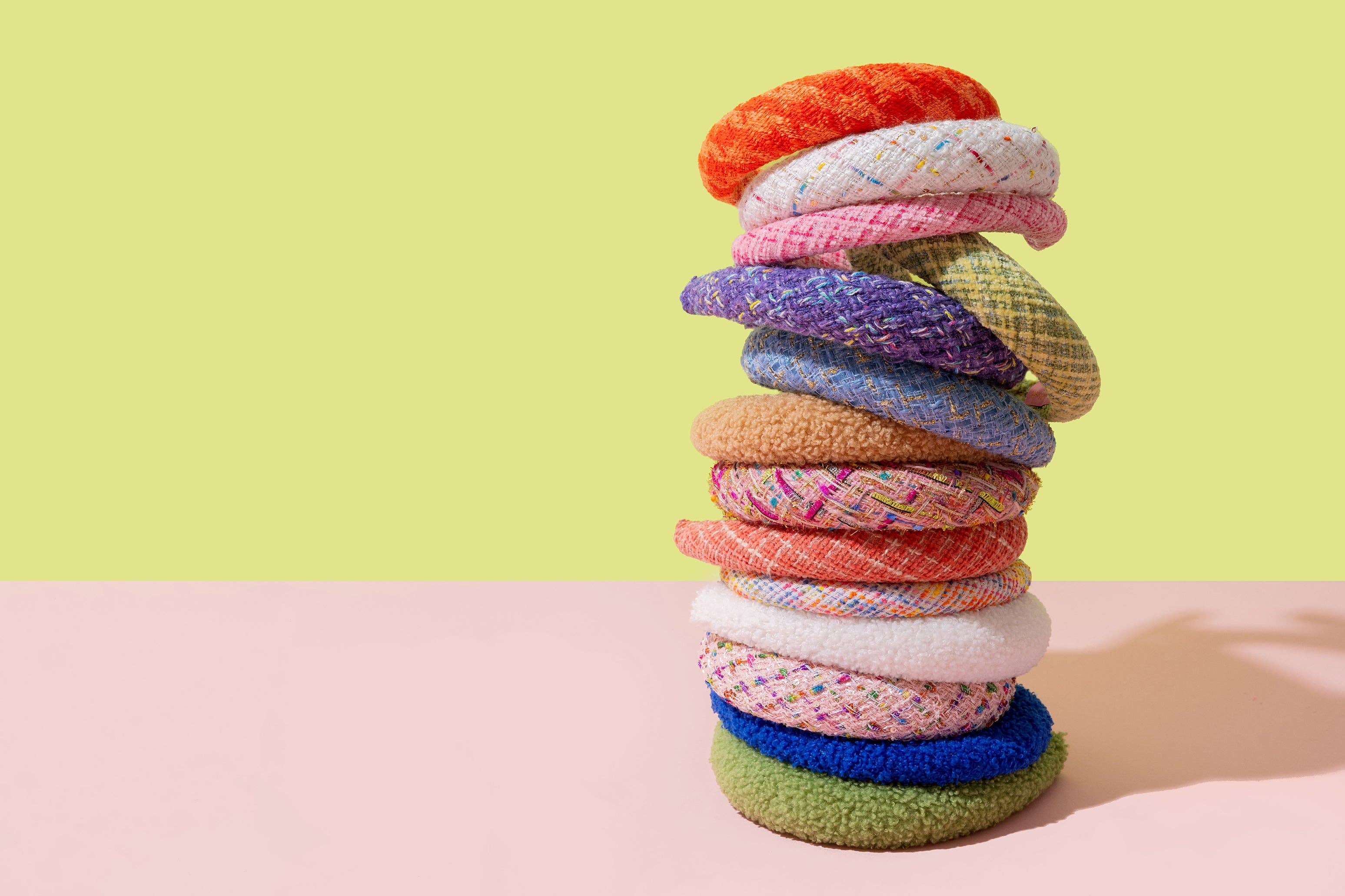 Taylor Elliott Designs - *ON SALE* Padded Headband - Tweed - Rainbow Weave - Tai