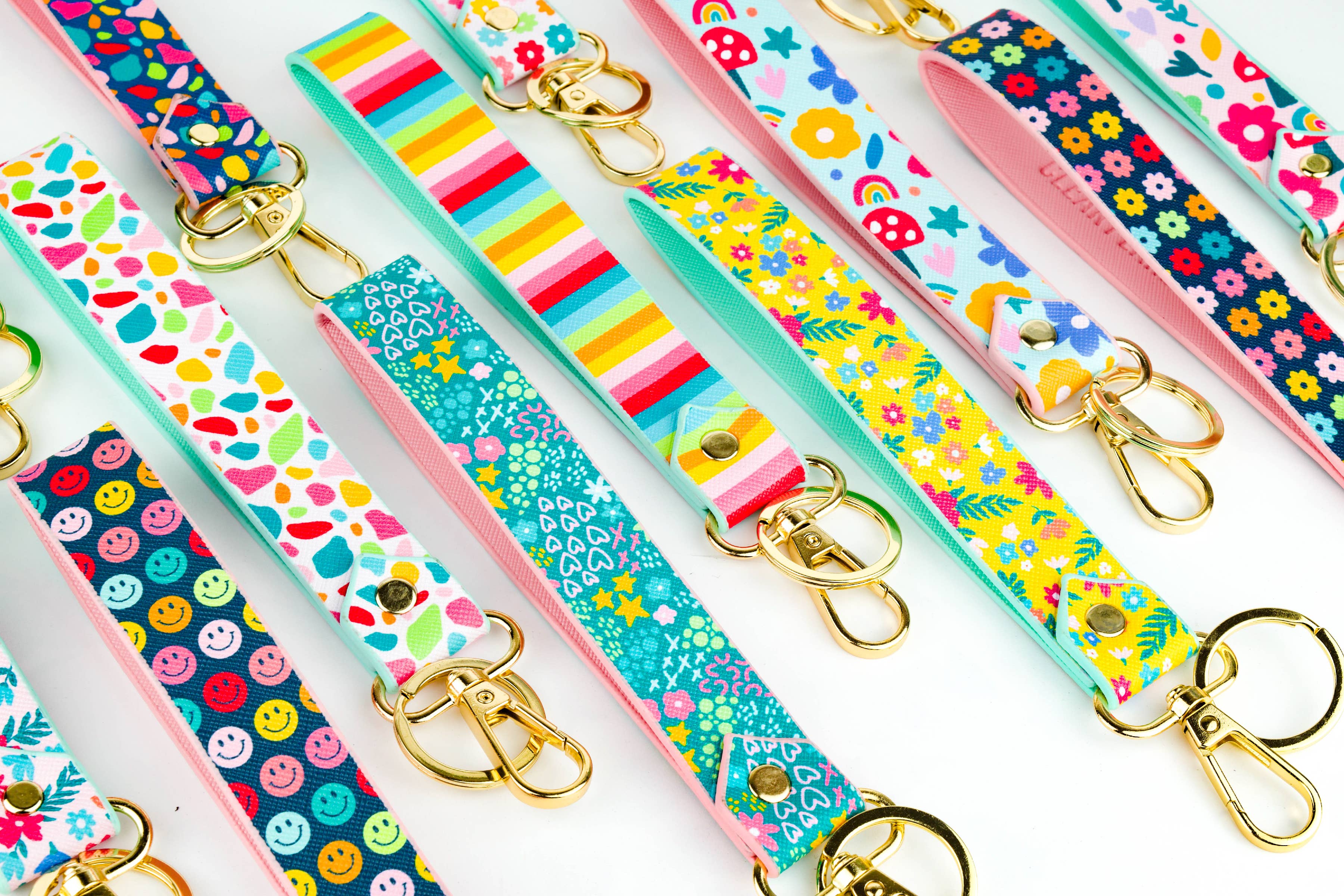 Cleary Lane - Keychain Wristlet Strap | Choose your Pattern