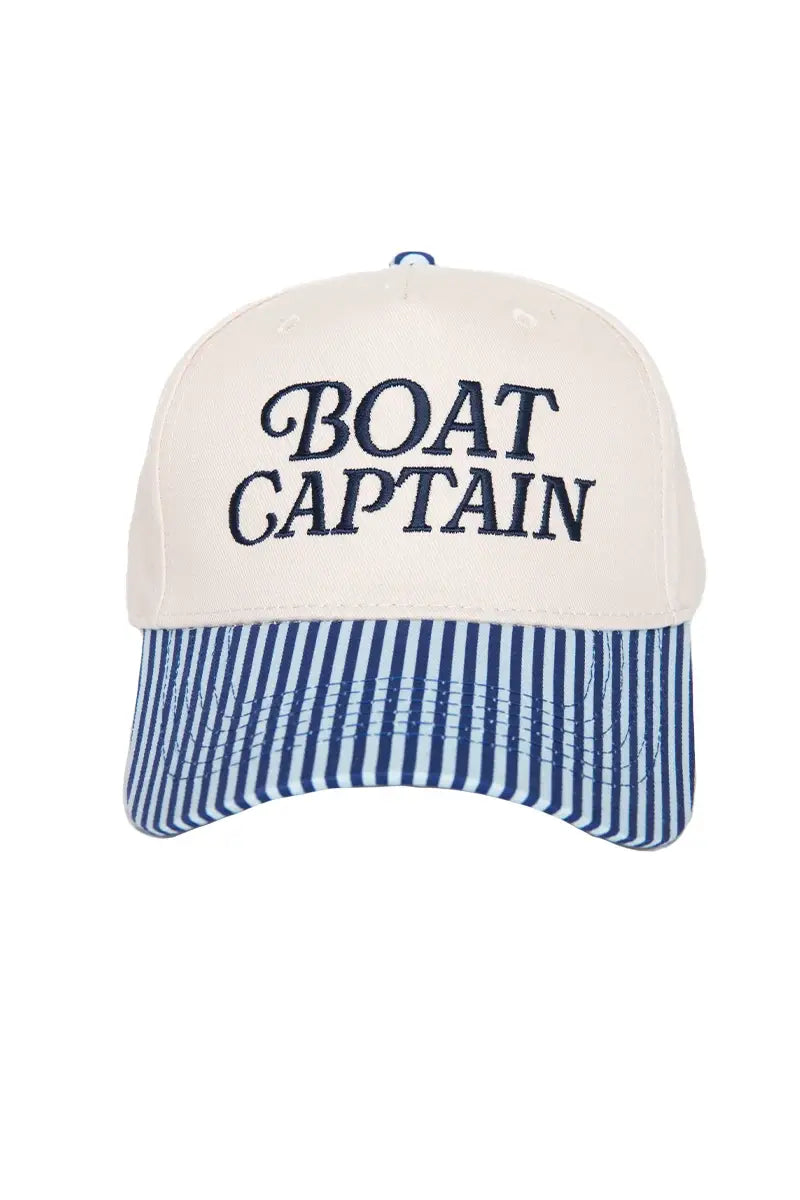 Katydid - Boat Captain Two-Toned Retro Hat