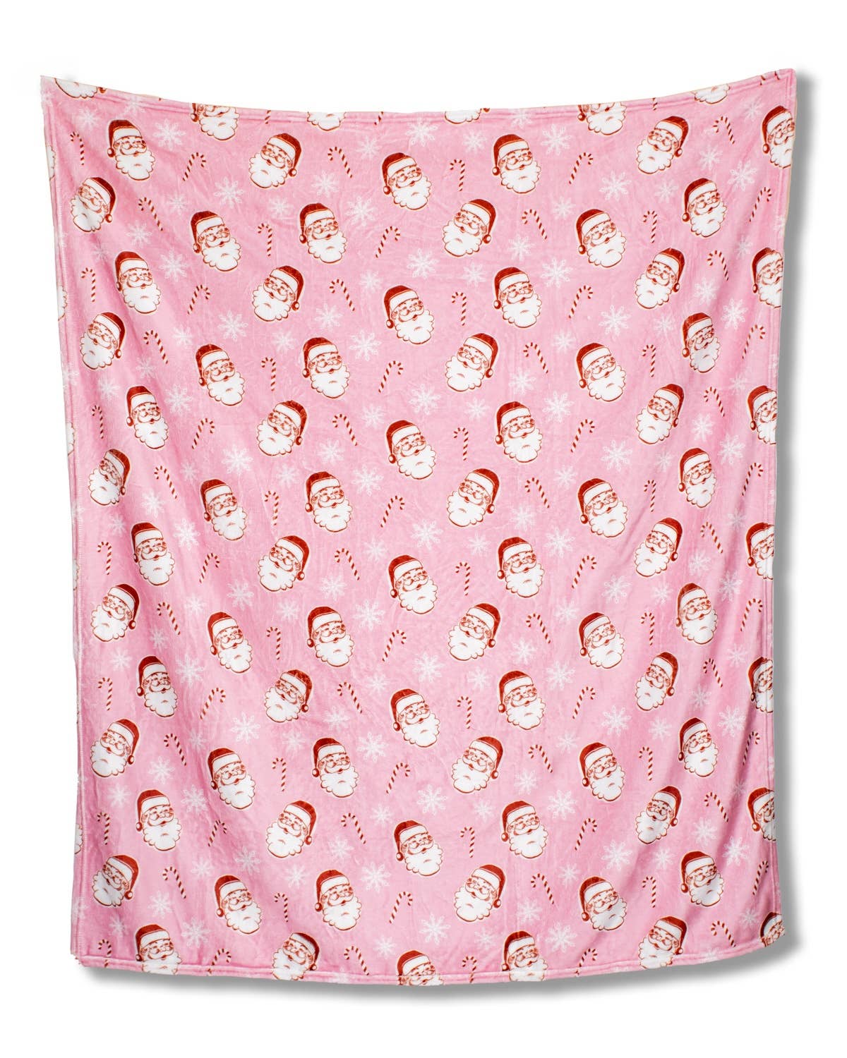 The Royal Standard - Candy Cane Cutie Throw   Pink   50x60