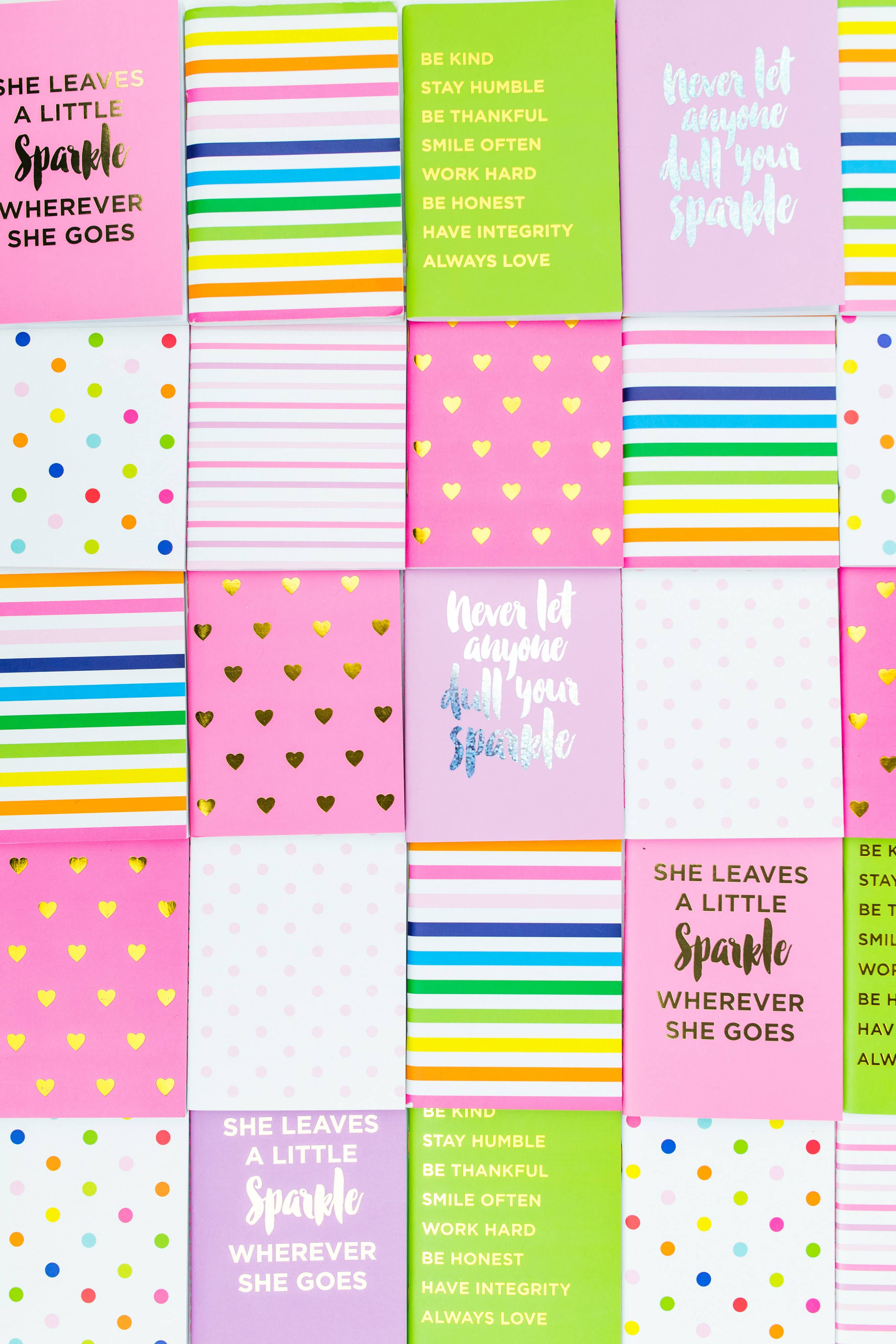 Taylor Elliott Designs - Mini Notebook Set - Everyday Assortment - 4 Piece Set