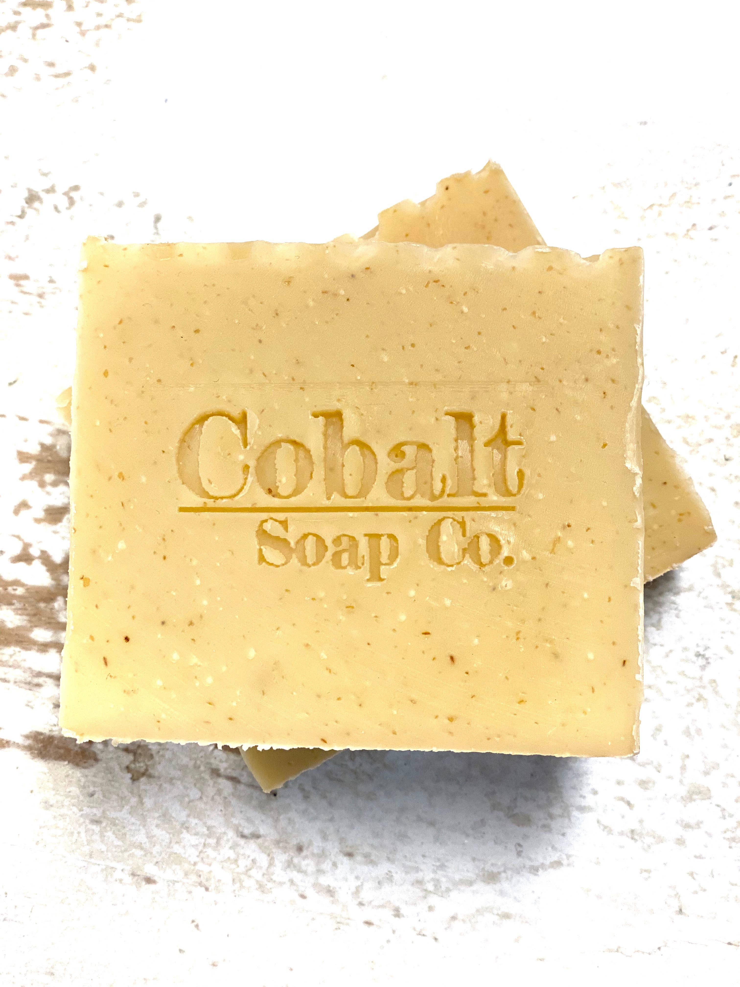 White Rock Soap Gallery - Cobalt Soap no. 3 - Oatmeal, Milk, & Honey