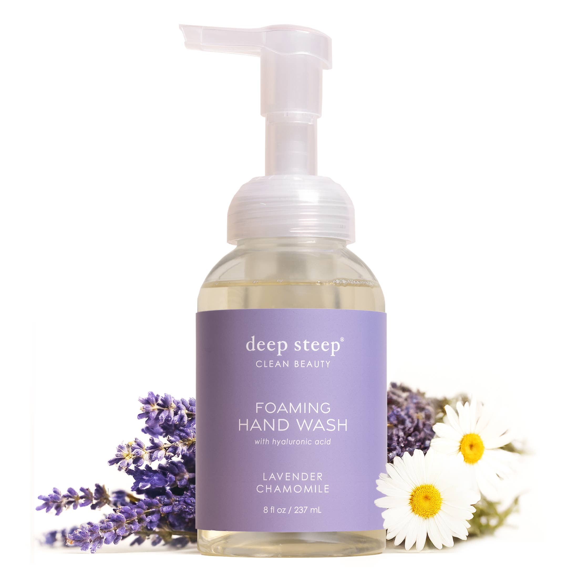 Deep Steep Clean Beauty - Lavender Chamomile Moisturizing Foaming Hand Wash 8oz