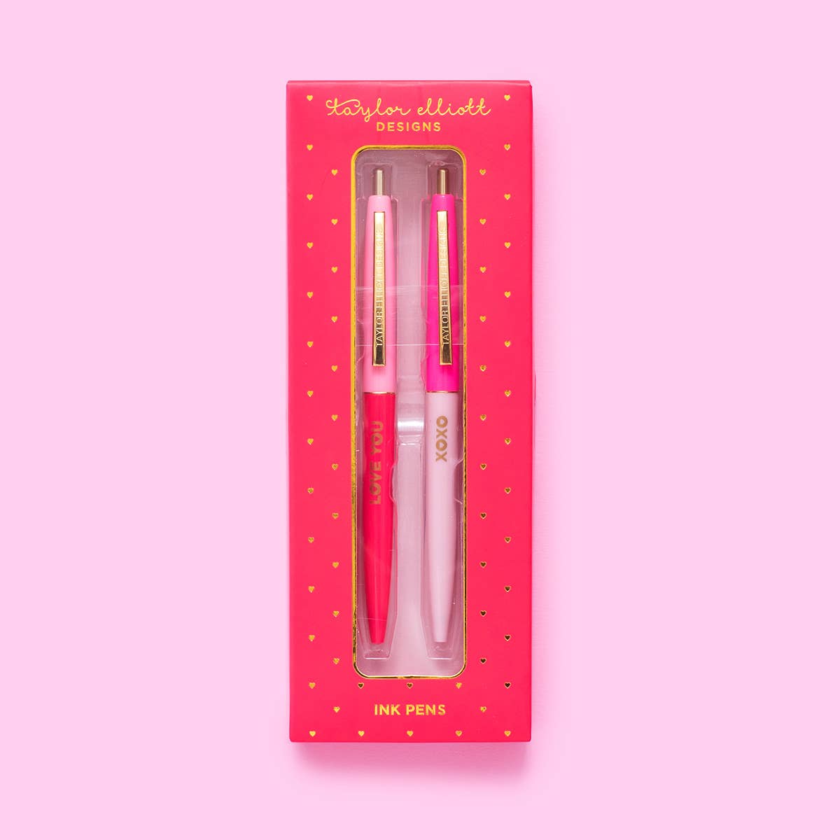 Taylor Elliott Designs - Pen Set - Love - 2 Piece Set