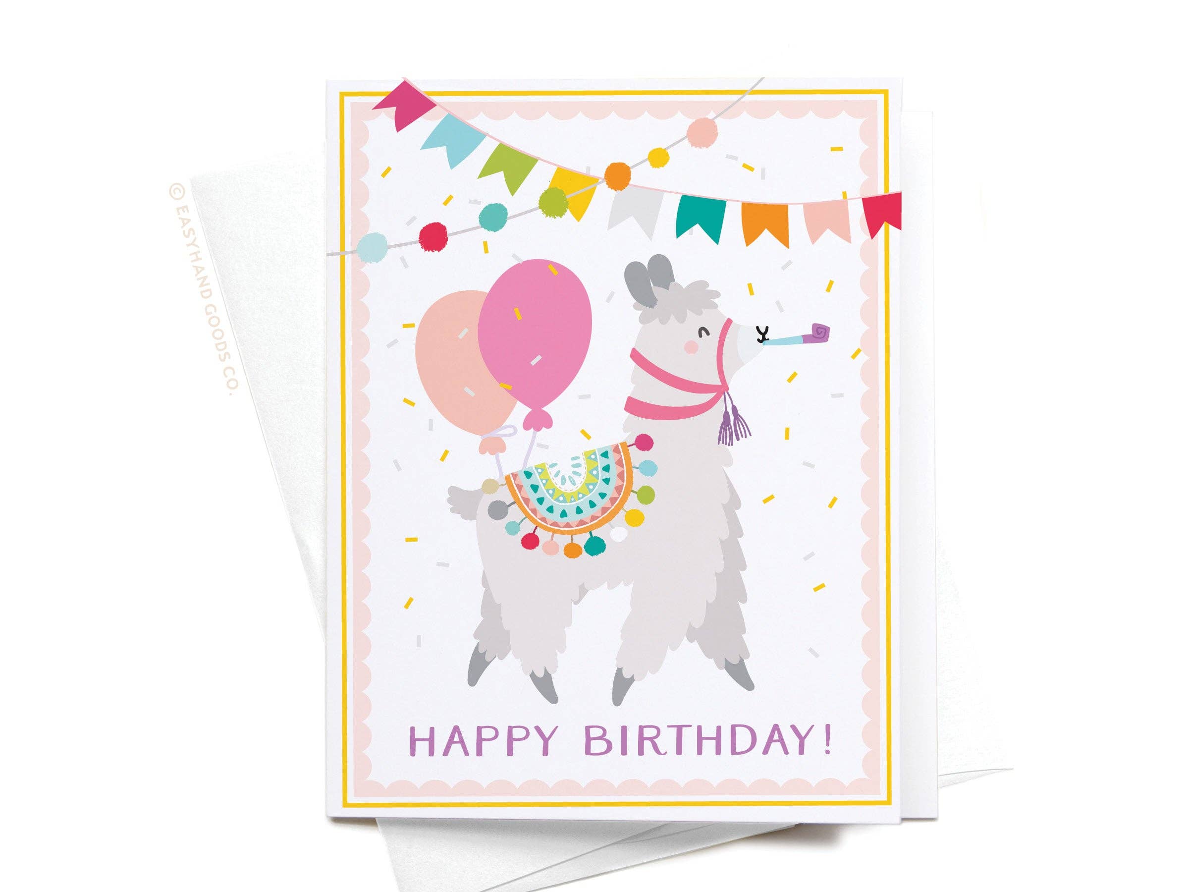 Easyhand Goods Co. - Happy Birthday Llama Greeting Card