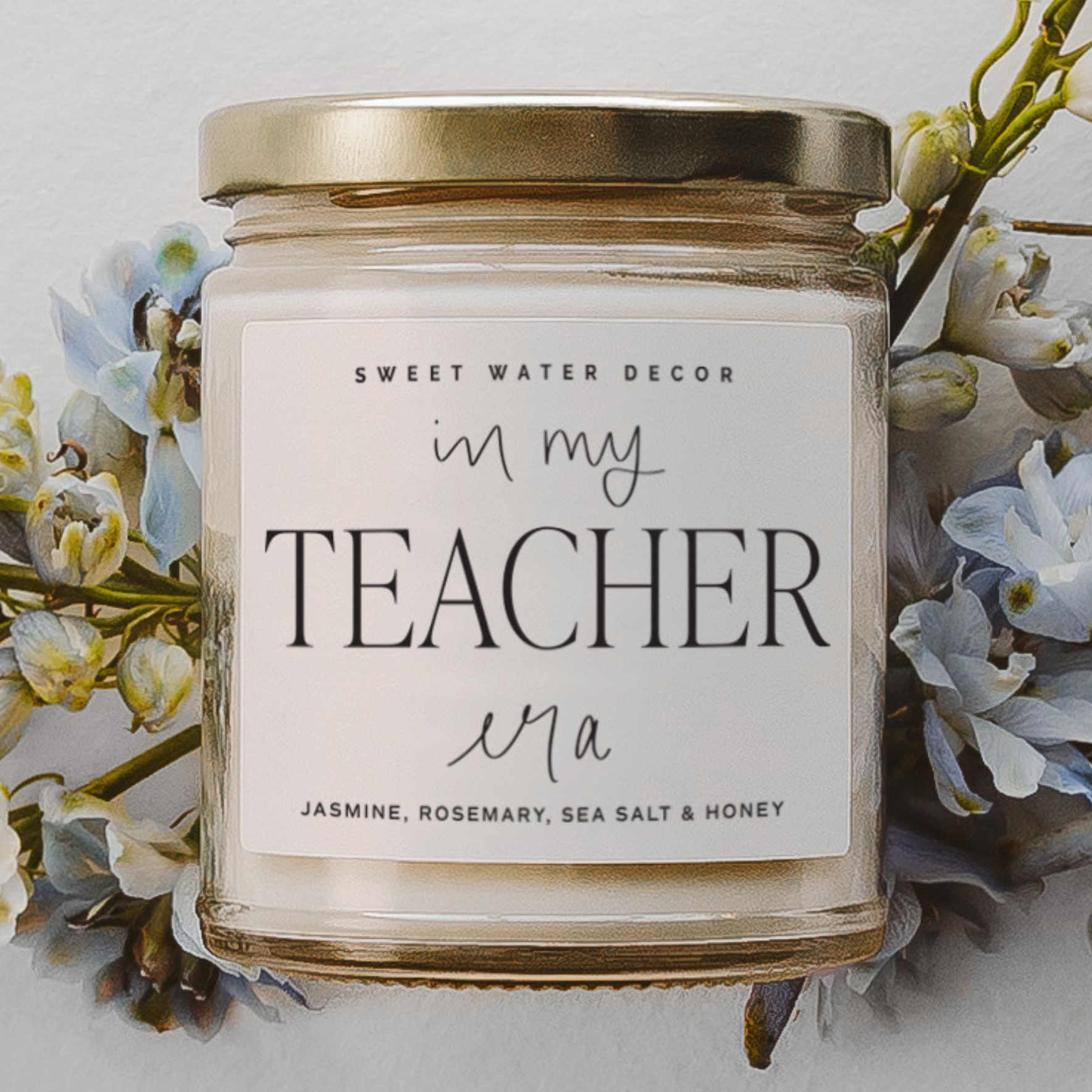 Sweet Water Decor - In My Teacher Era Soy Candle - Home Decor & Gifts