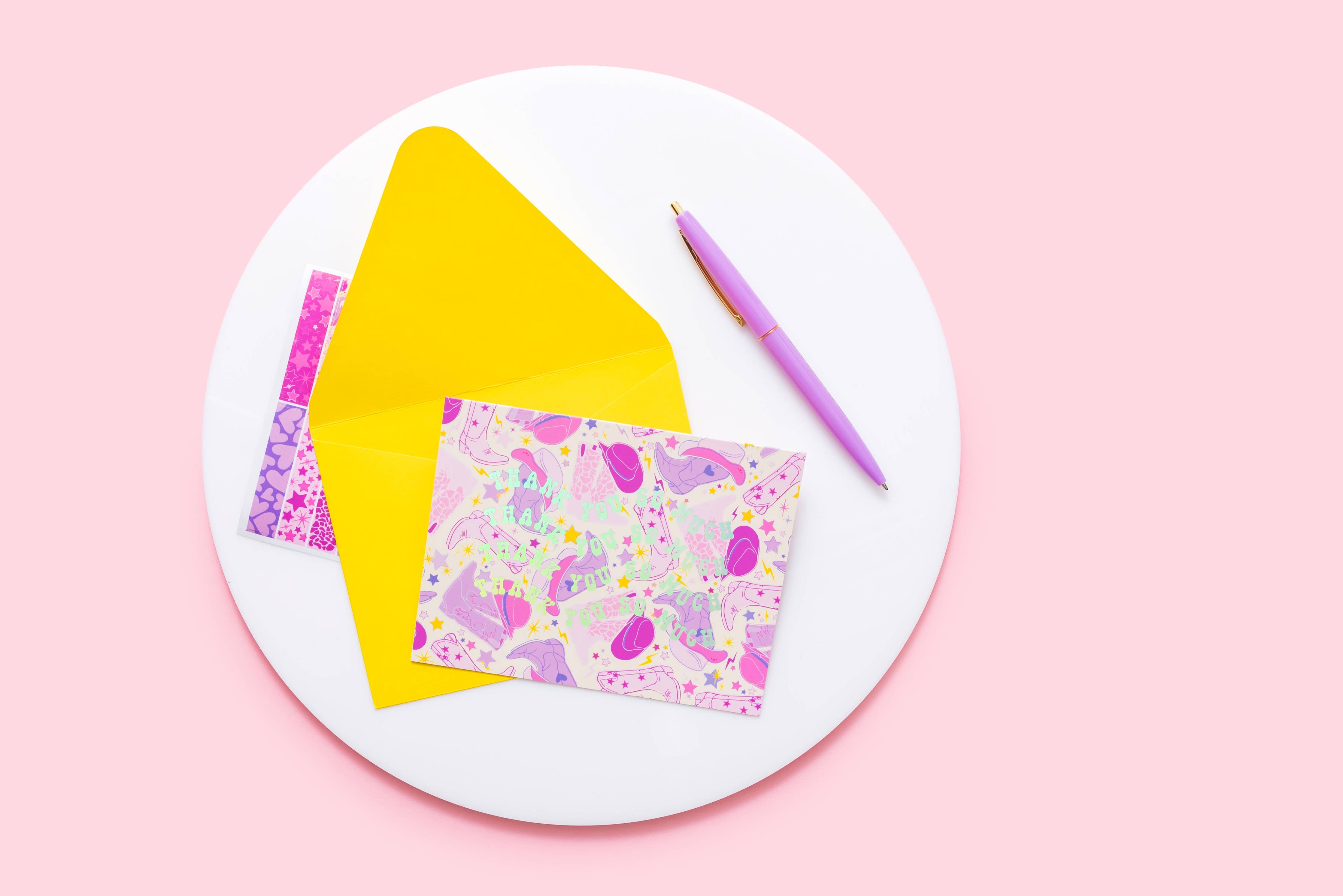 Taylor Elliott Designs - *ON SALE* Boxed Notecard Set - Let's Go Girl - 10 Card Set