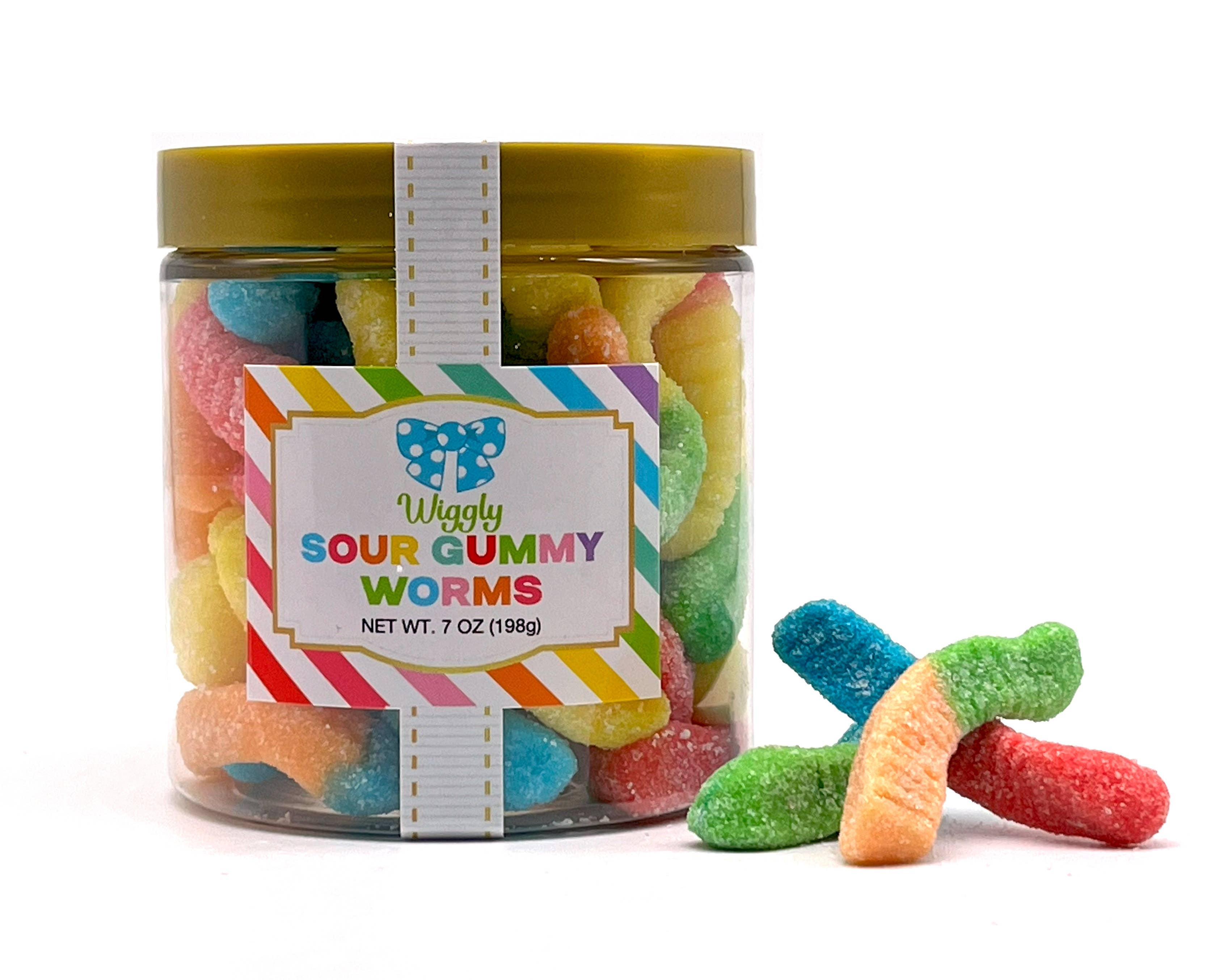 Oh, Sugar! - Candy Sugar Stacks - Everyday Neon Gummy Worms