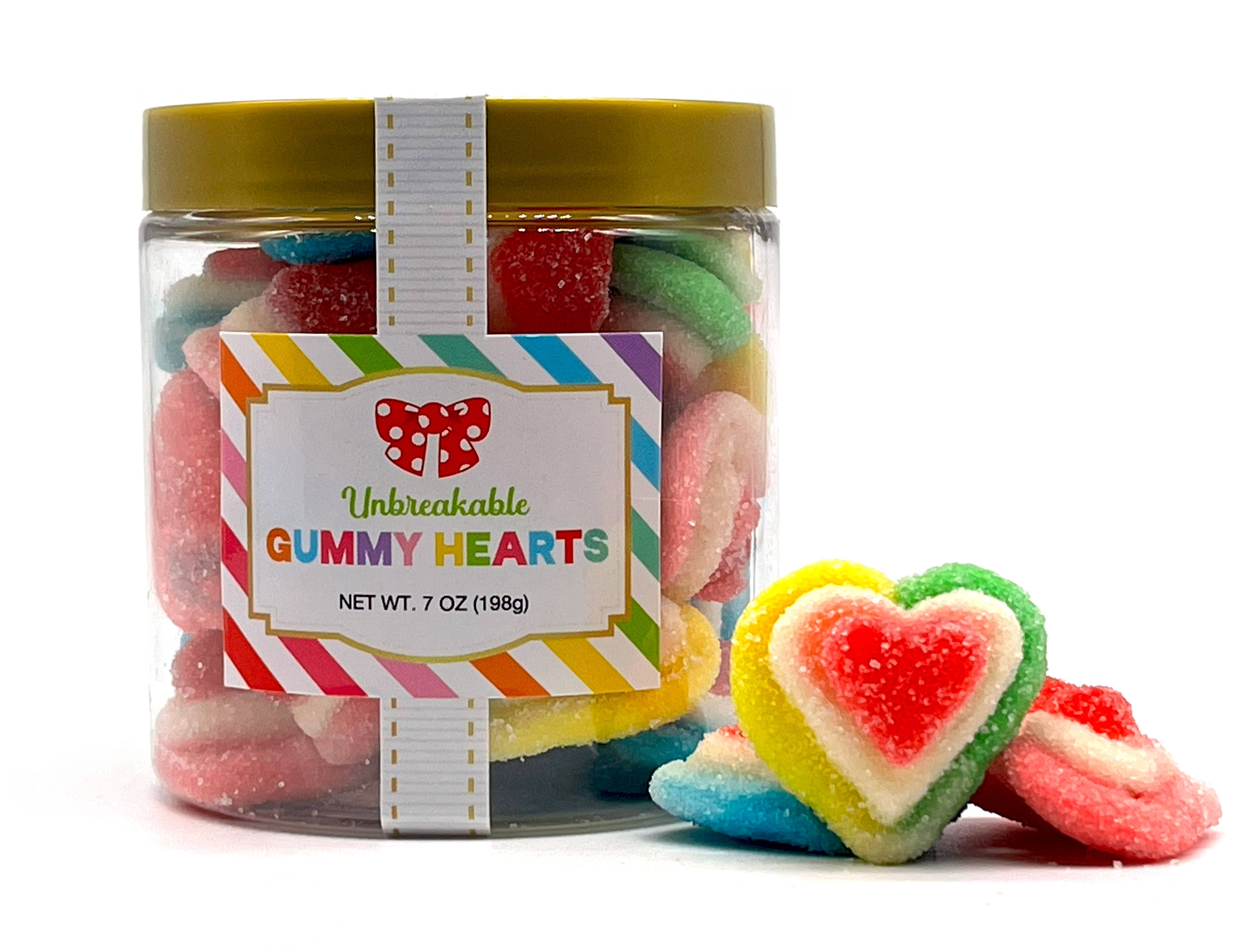 Oh, Sugar! - Candy Sugar Stacks - Everyday Triple Gummy Hearts