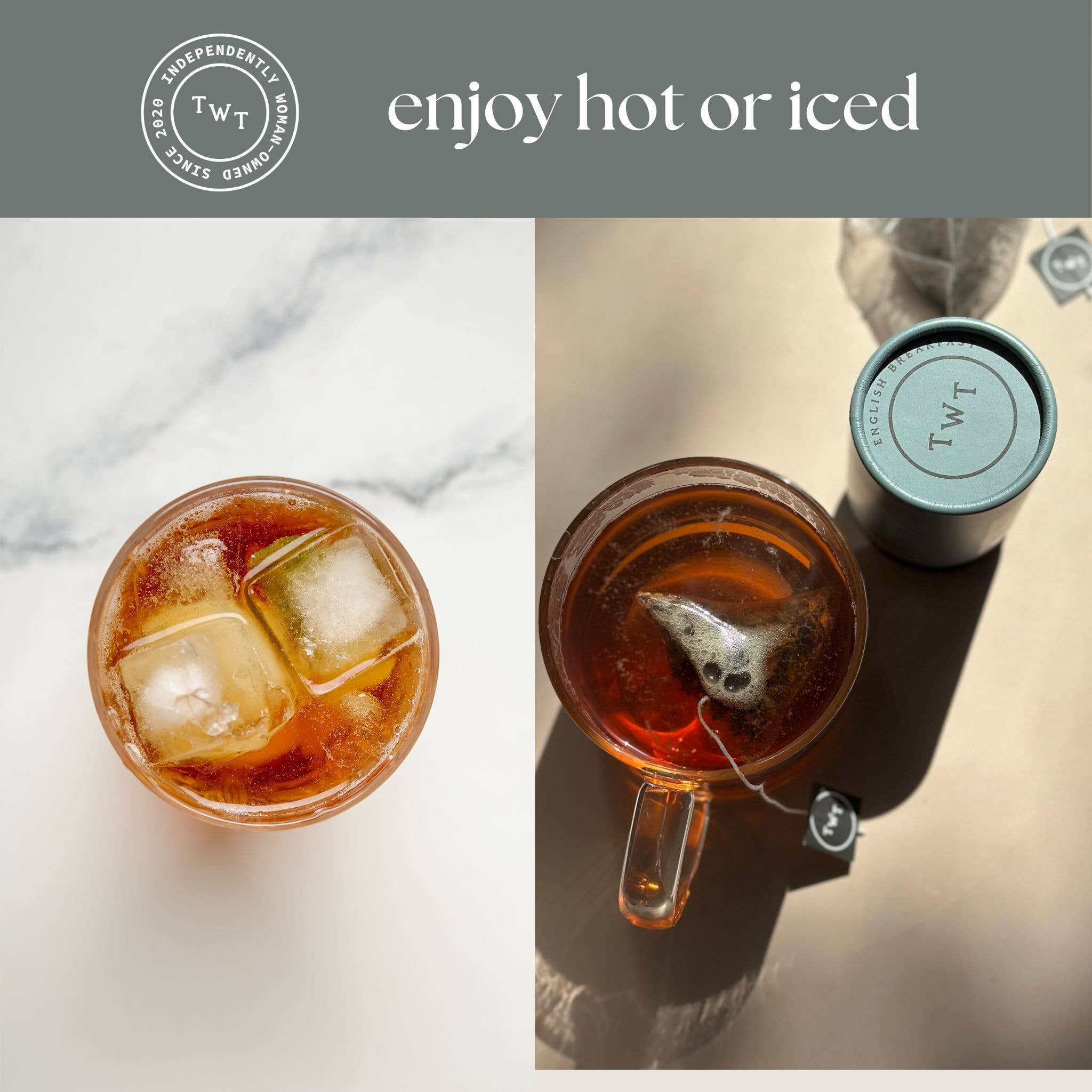 Tea with Tae - English Breakfast Black Tea Mini Tea Tube Gift (5 tea bags)