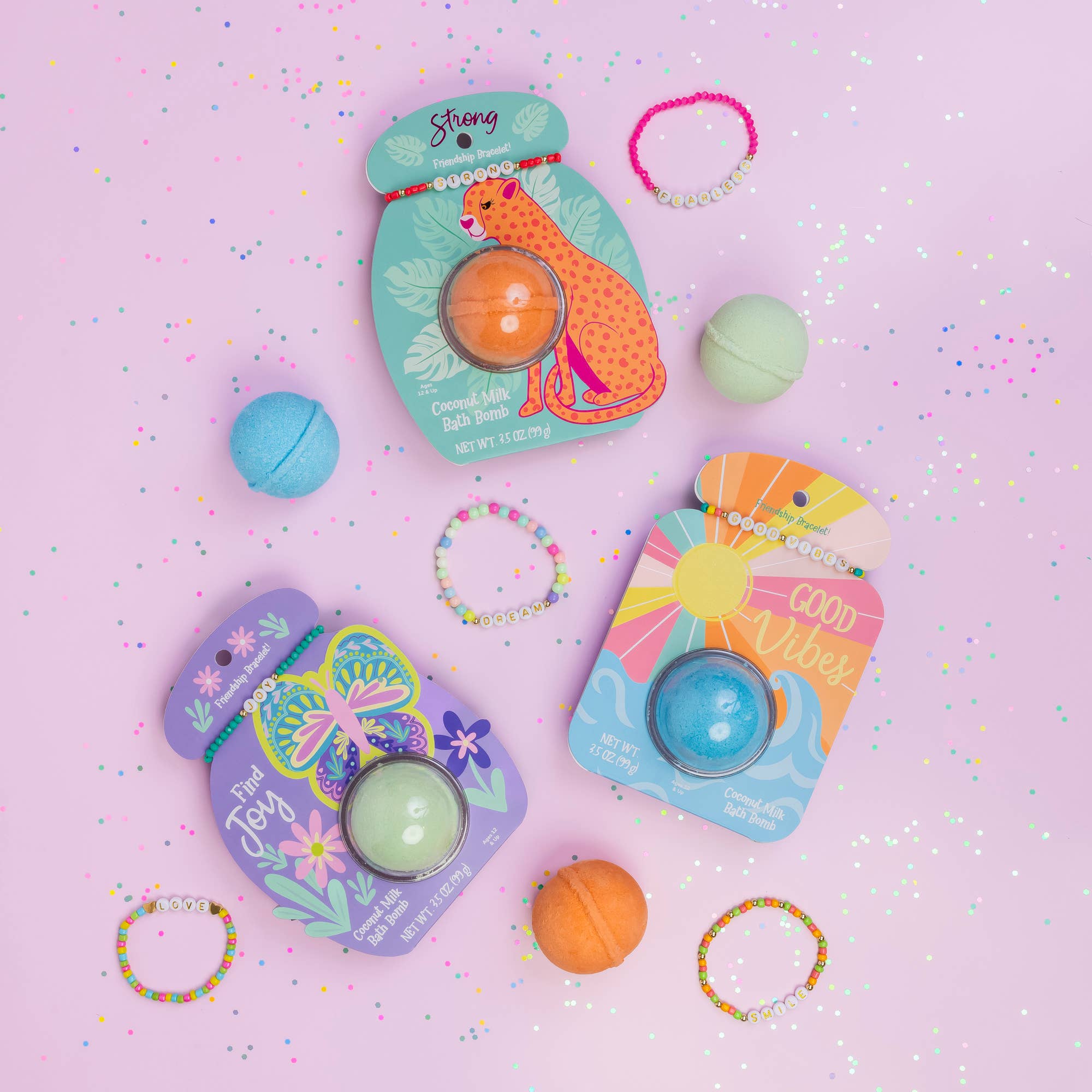 Cait + Co - Friendship Bracelet Bath Bomb