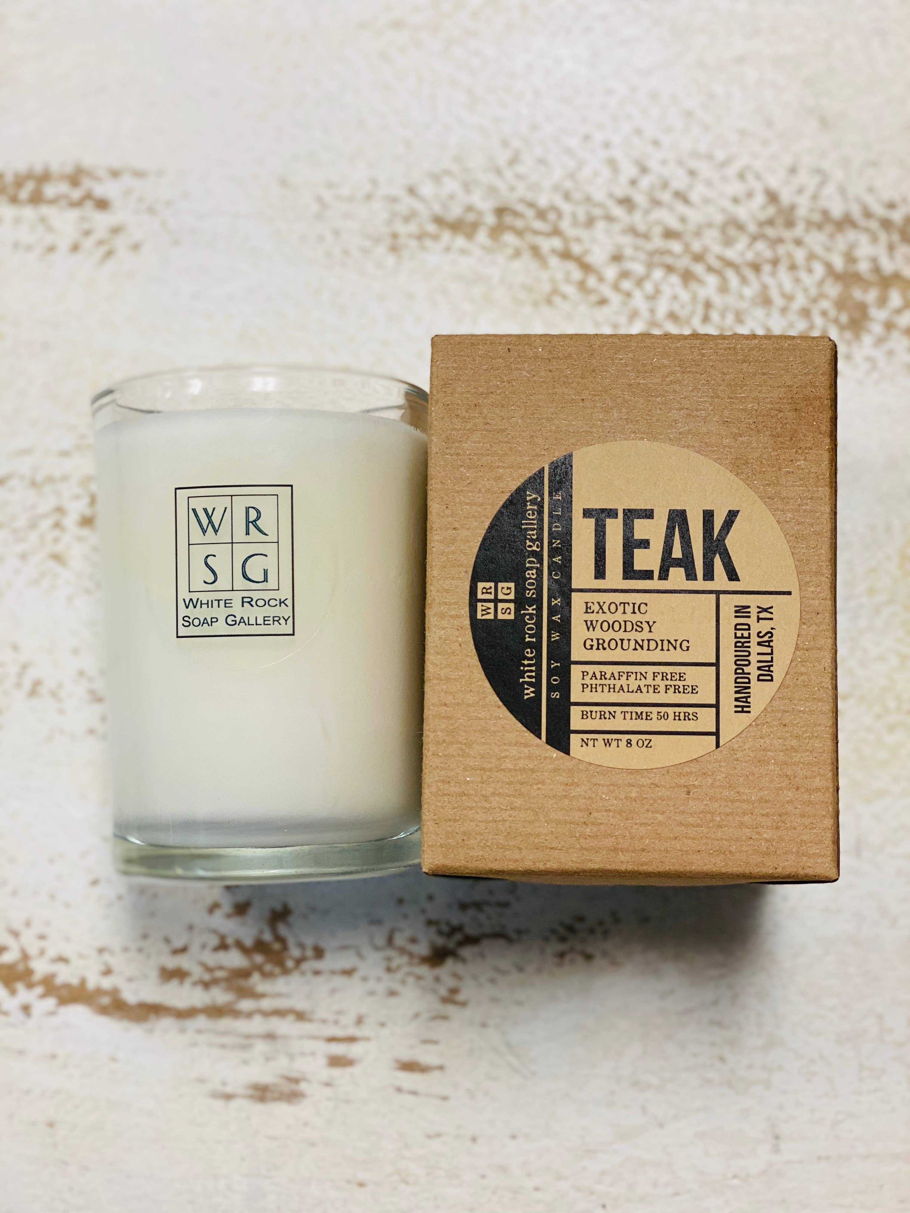 White Rock Soap Gallery - Candle 8 oz Soy Wax: Balsam