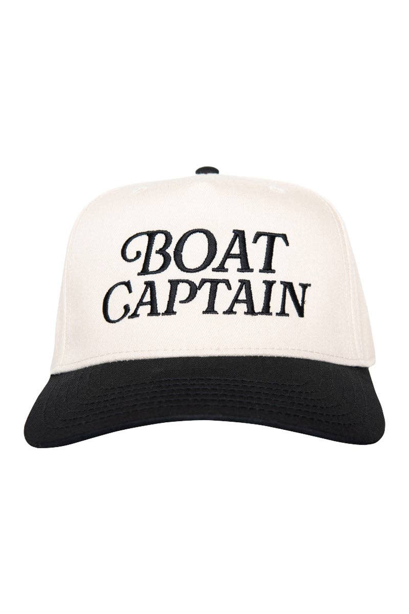 Katydid - Boat Captain Two-Toned Retro Hat