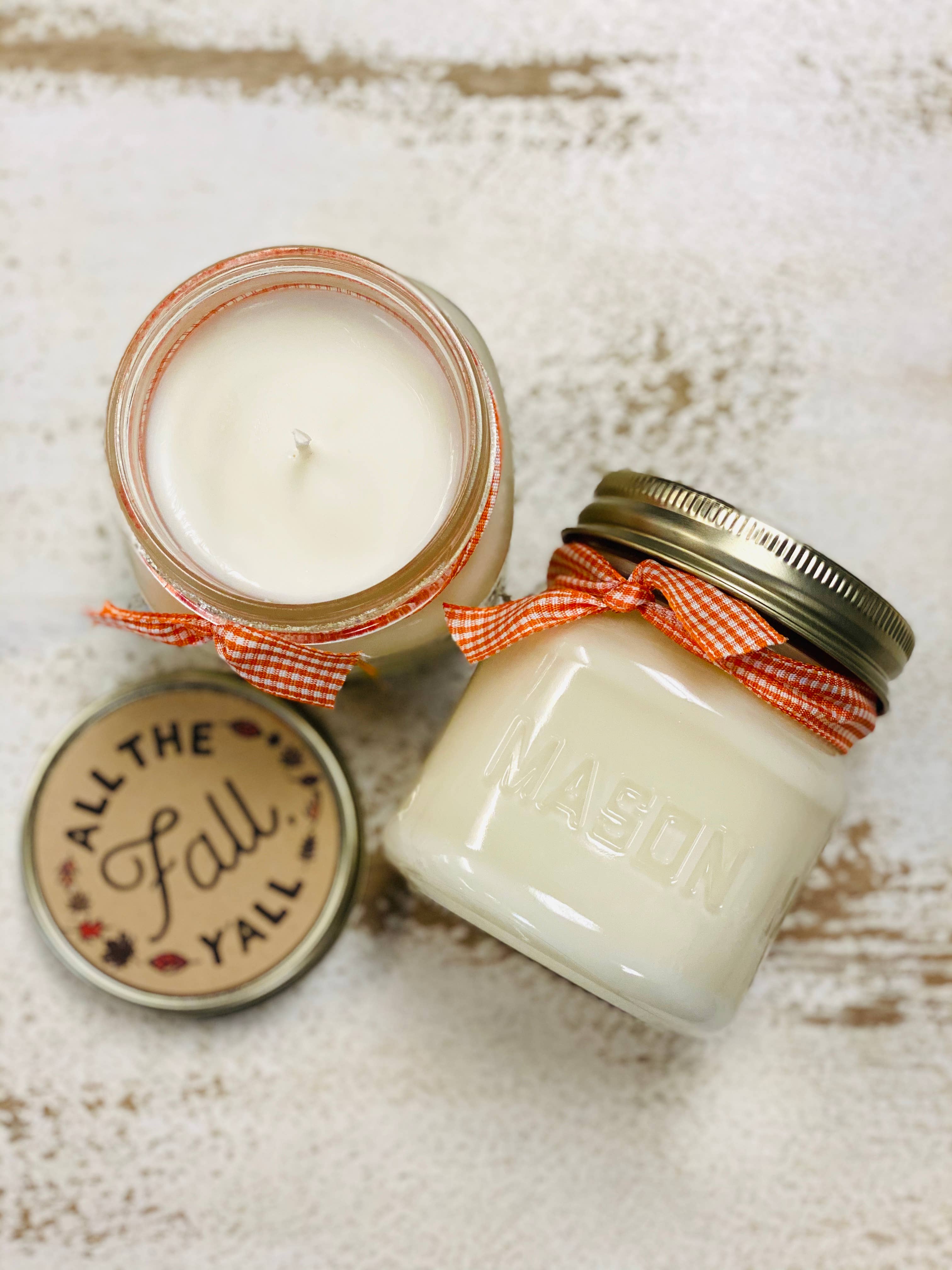 White Rock Soap Gallery - Soy Wax Candle - All The Fall, Y'all