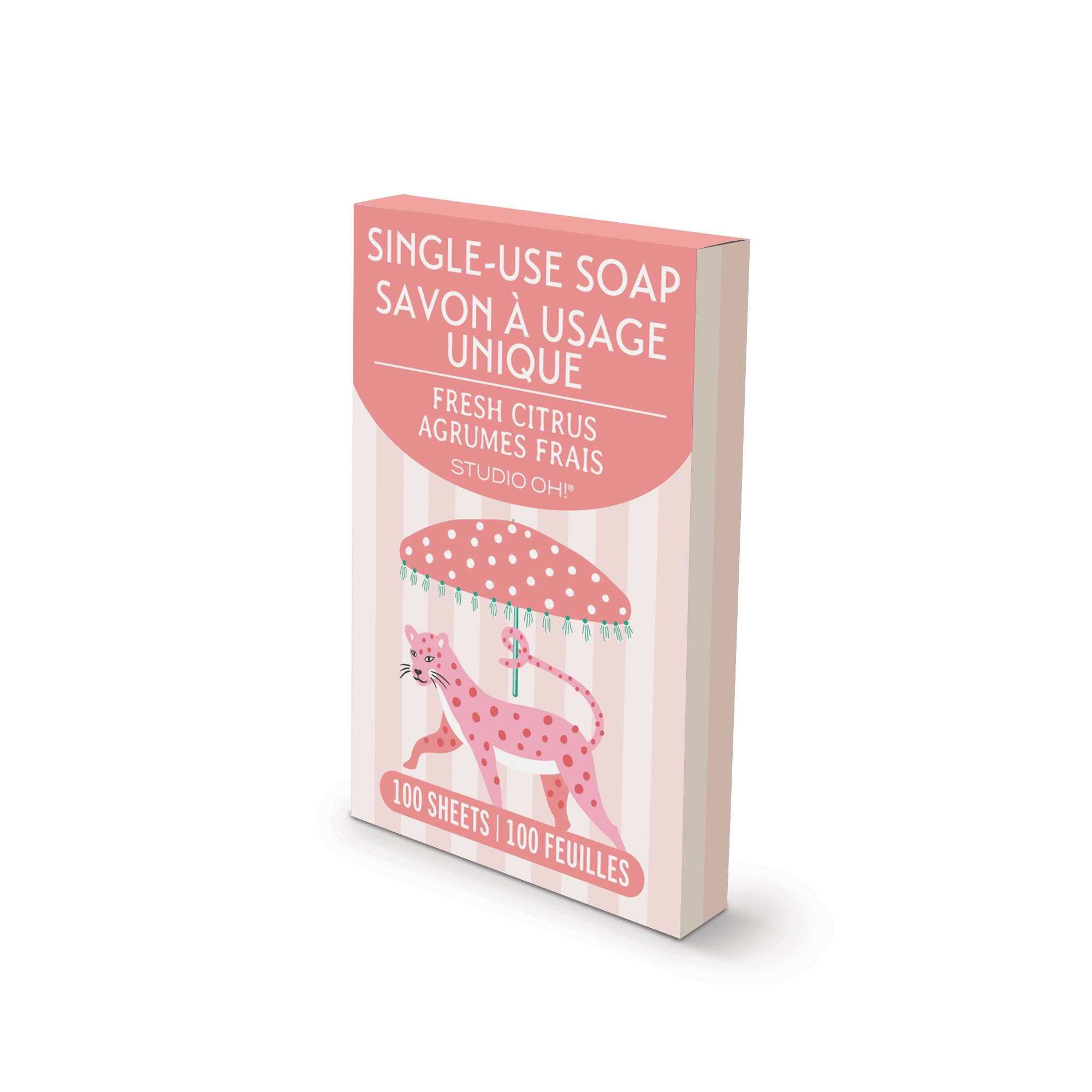 Studio Oh! - Leopard on Parade Single-Use Soap Sheets