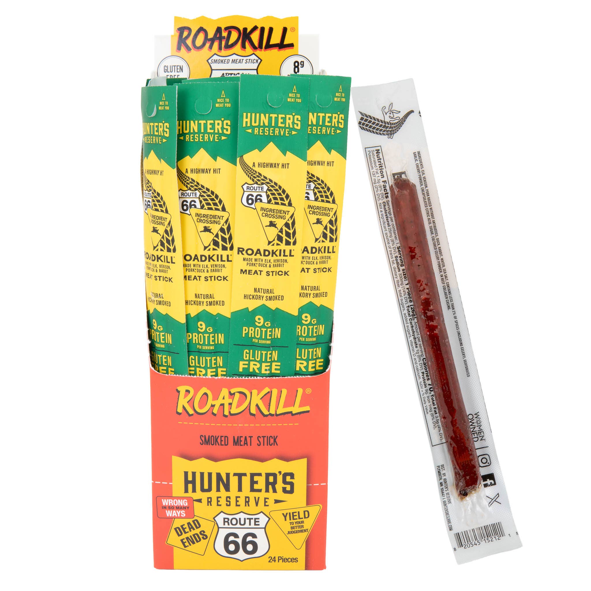 Hunter's Reserve - RoadKill® Meat Sticks - 24 Pack