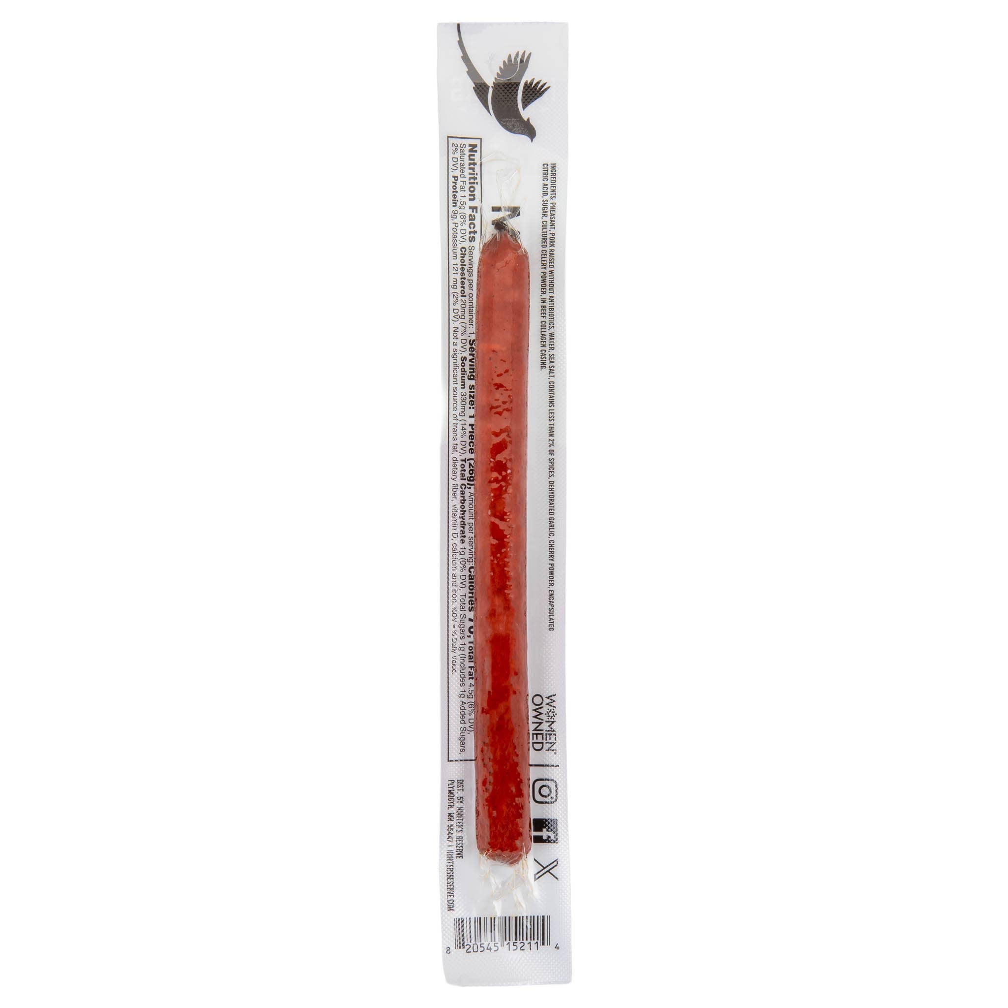 Hunter's Reserve - Pheasant Meat Sticks - 24 Pack