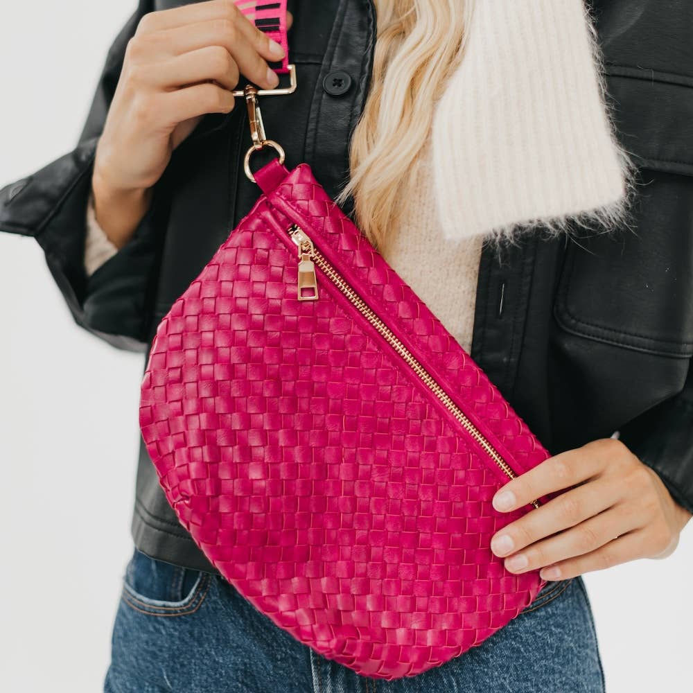 Pretty Simple - Westlyn Woven Bum Bag *NEW COLORS ADDED*
