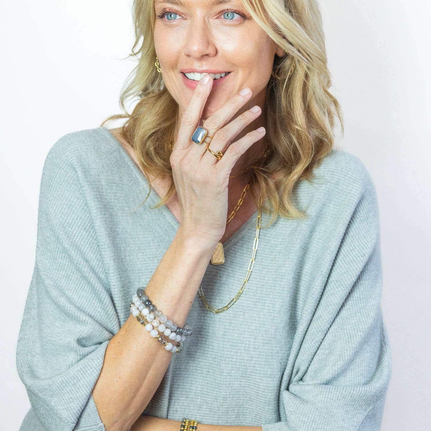 Splendid Iris - SALE - Large Statement Ring