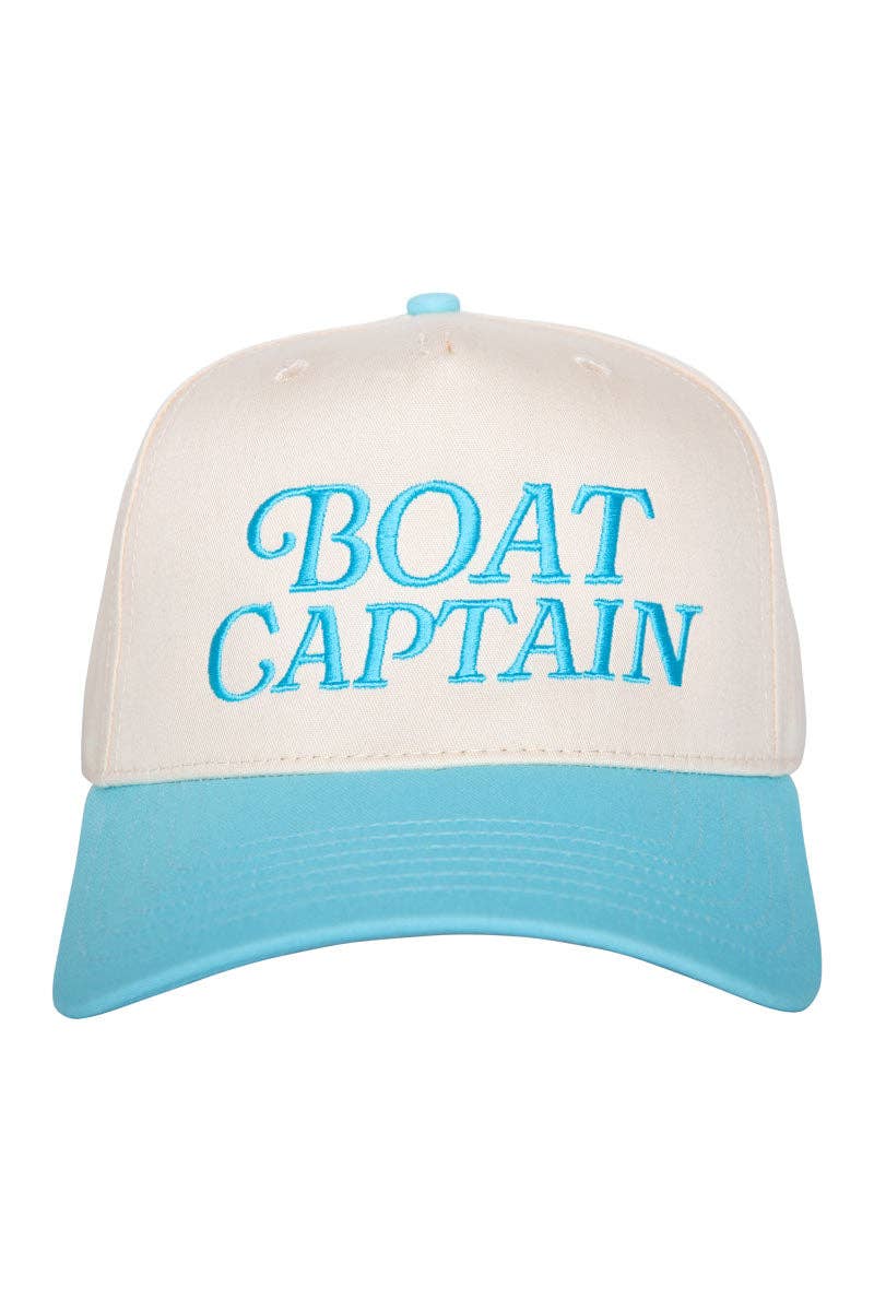 Katydid - Boat Captain Two-Toned Retro Hat
