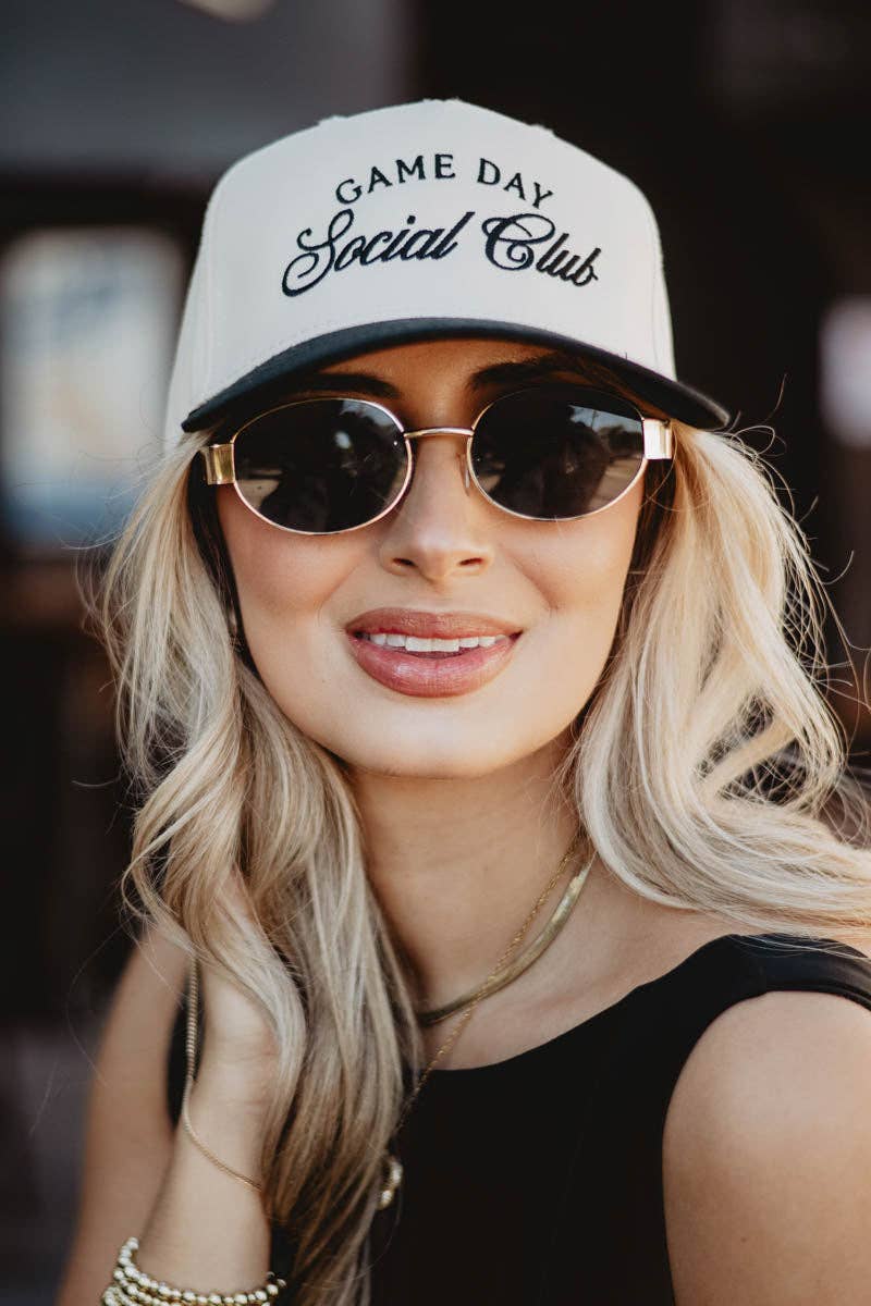 Katydid - Game Day Social Club Two-Toned Vintage Hat