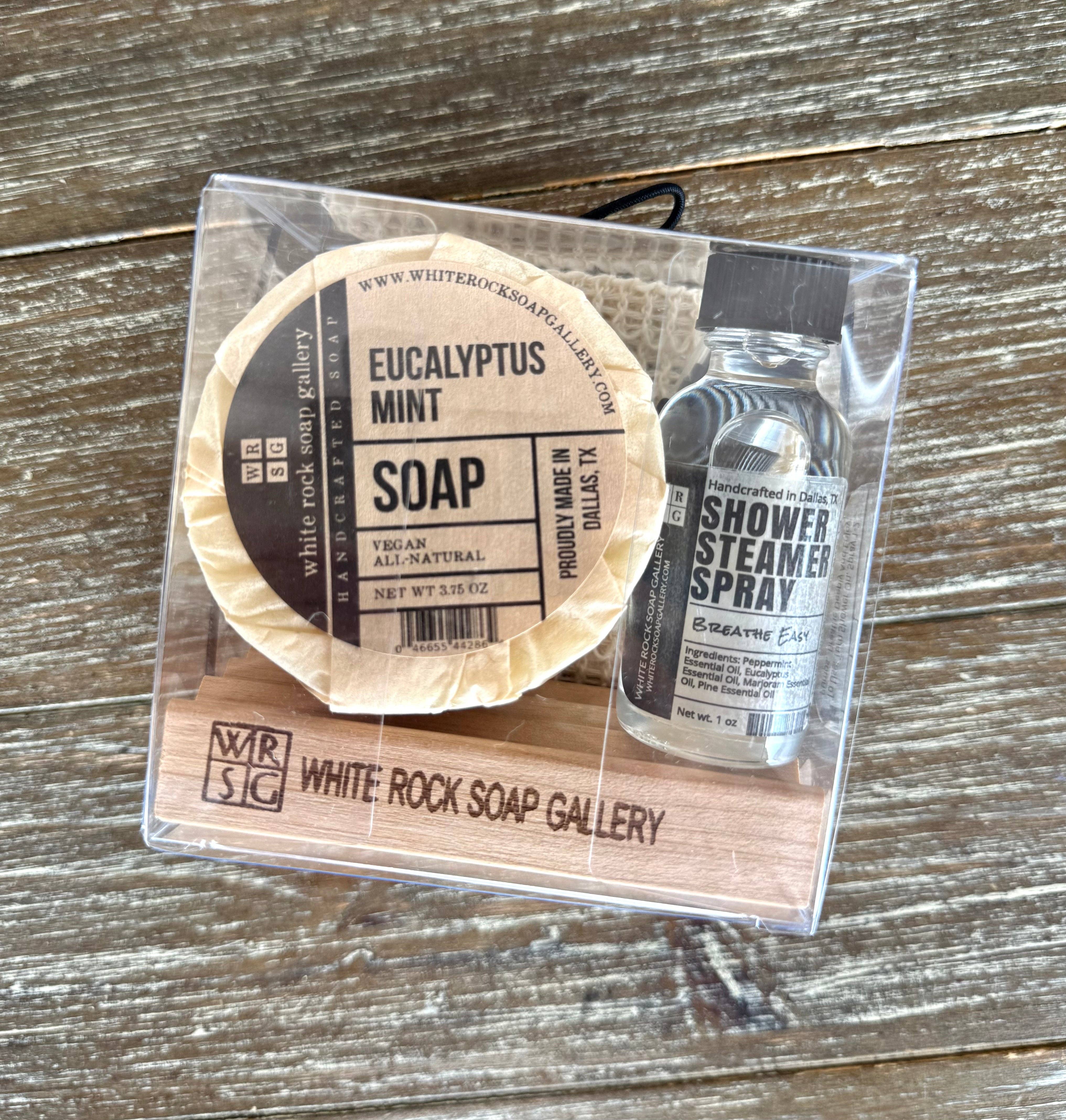 White Rock Soap Gallery - Breathe & Bathe Gift Set - Mint Edition