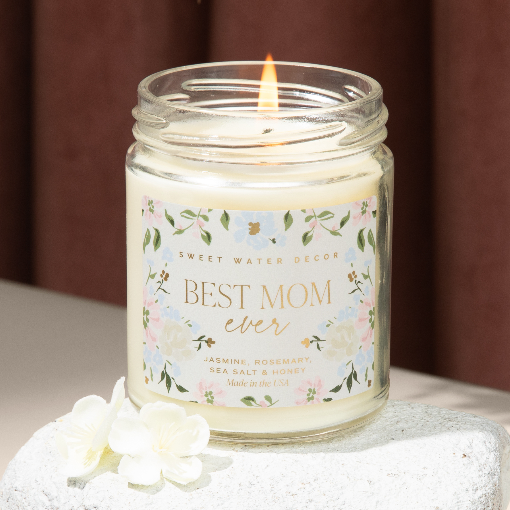 Sweet Water Decor - *NEW* Best Mom Ever 9 oz Soy Candle - Mother's Day Gifts