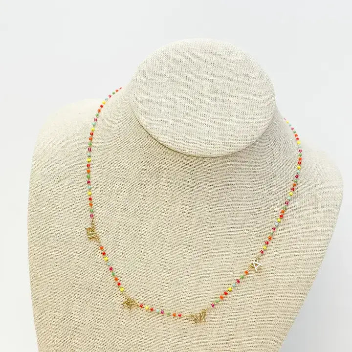 Prep Obsessed Wholesale - 'Mama' Chain Necklaces