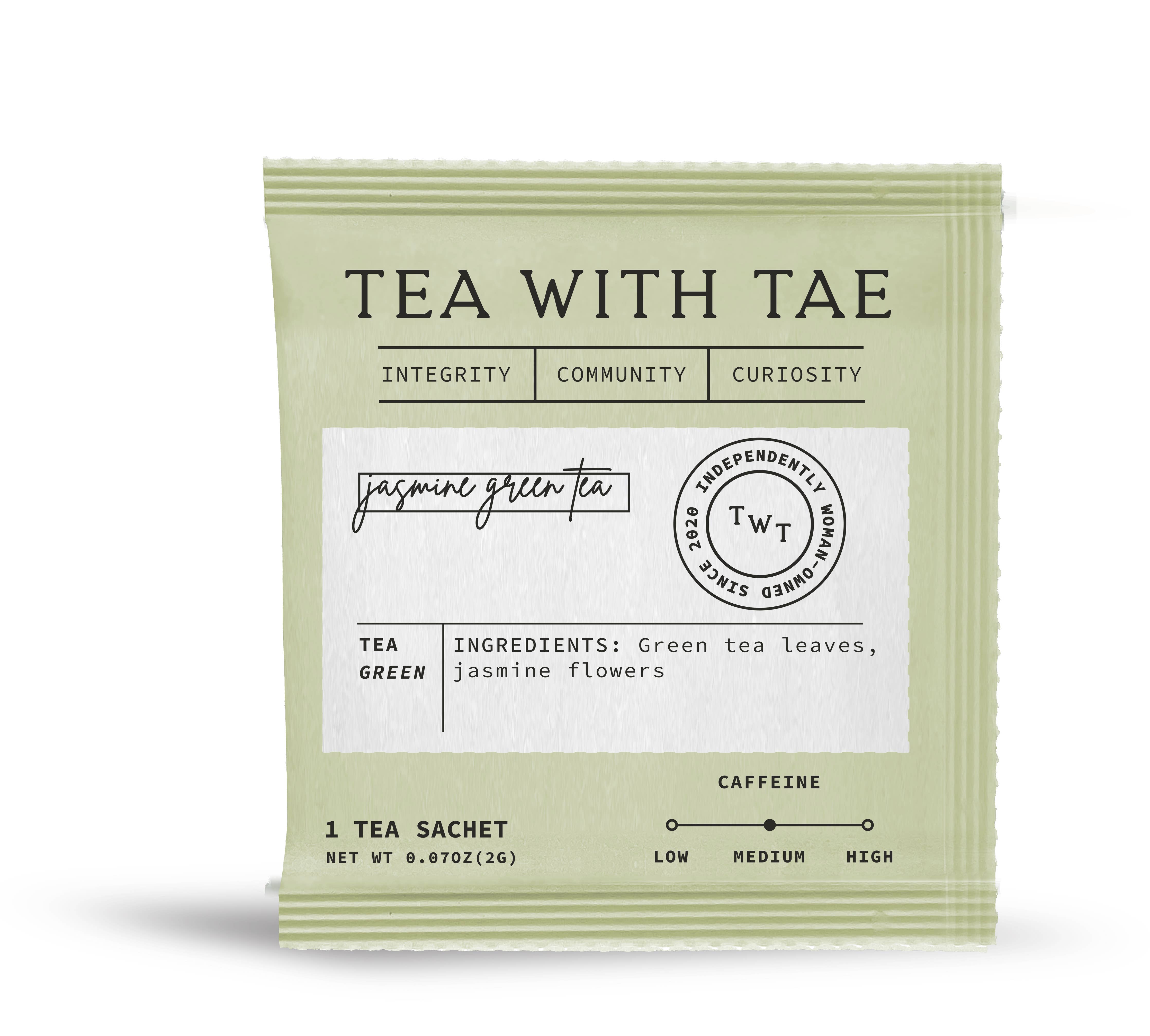 Tea with Tae - Individually Wrapped Tea Sachets