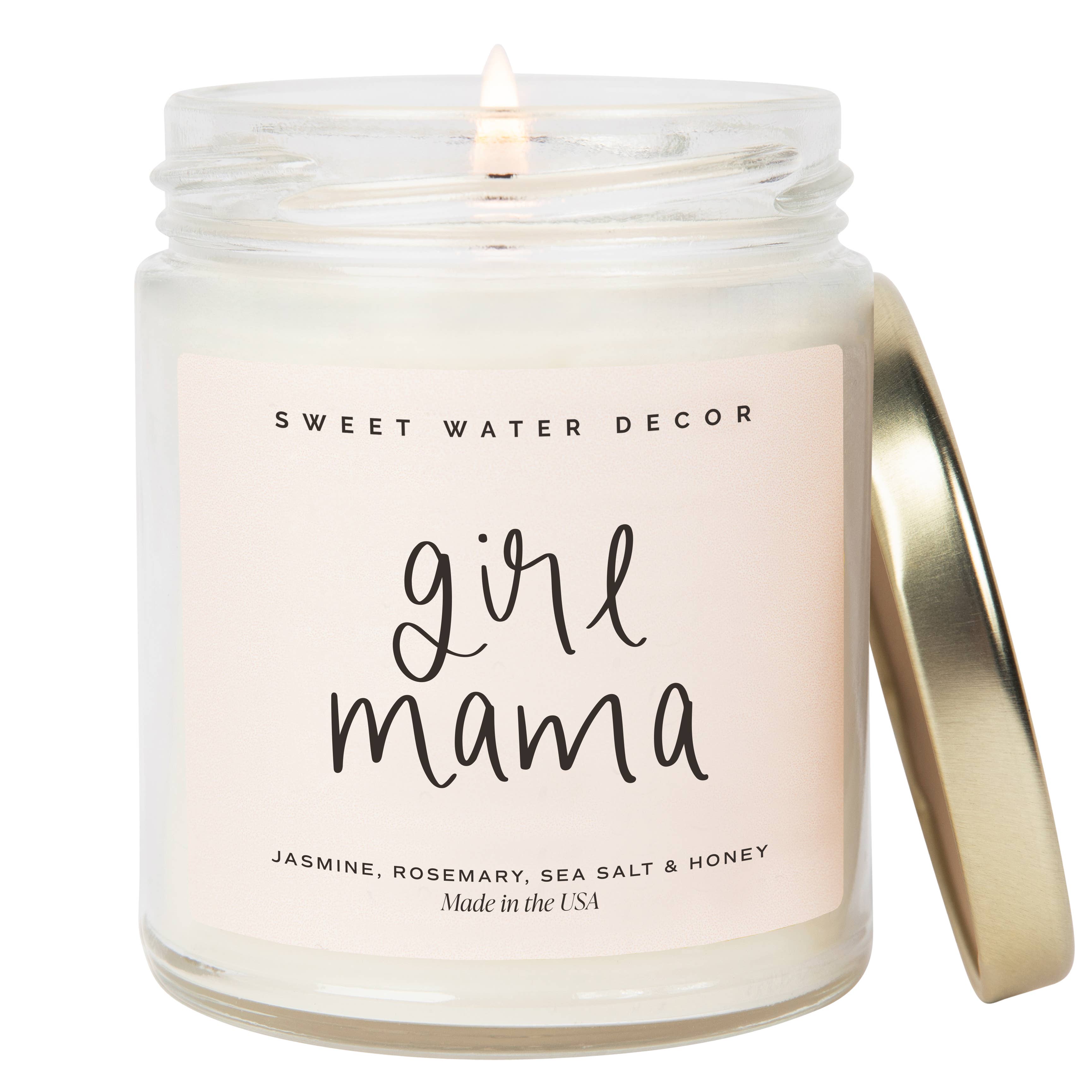 Sweet Water Decor - *NEW* Girl Mama 9 oz Soy Candle - Mother's Day Gifts