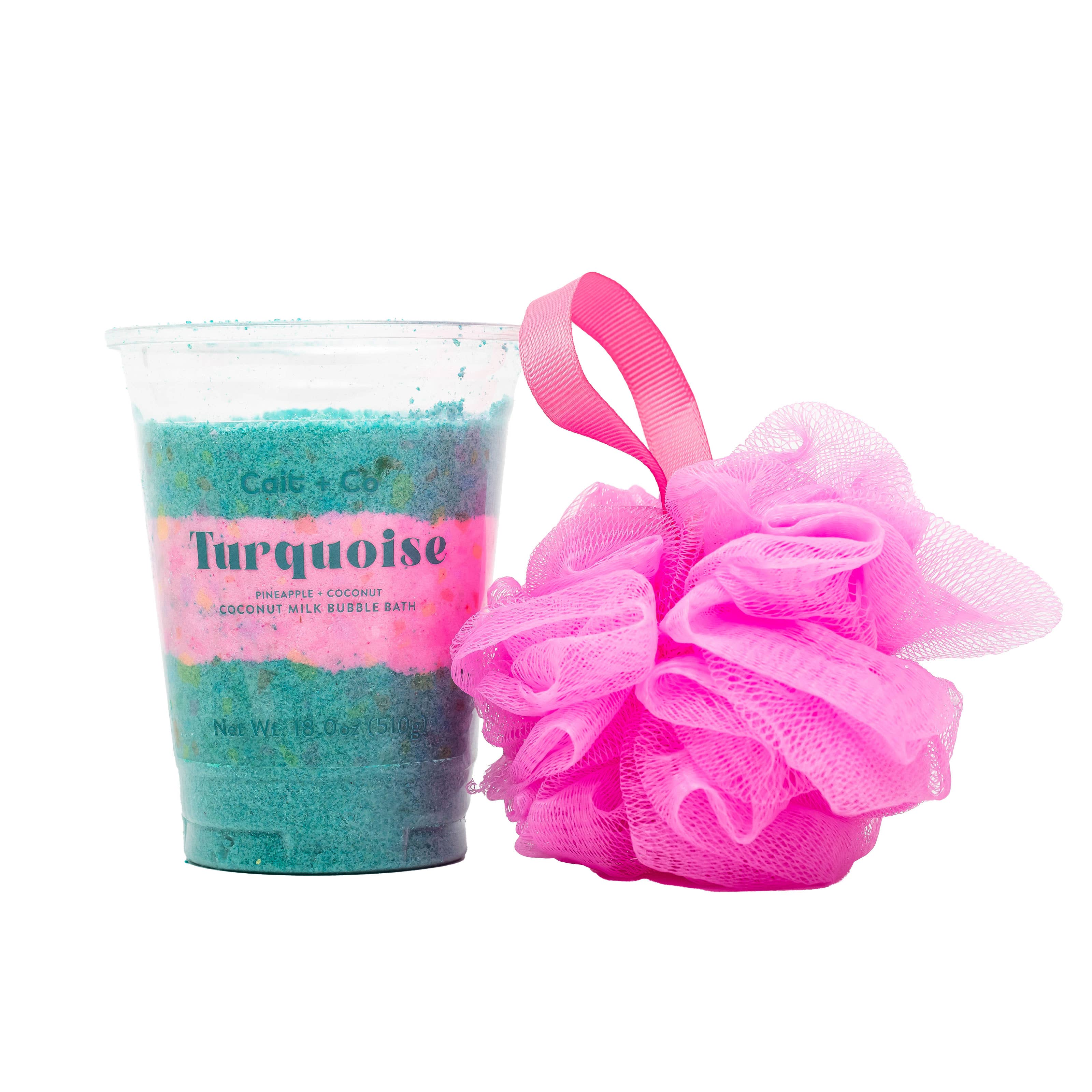 Cait + Co - Turquoise Bubble Bath Milkshake