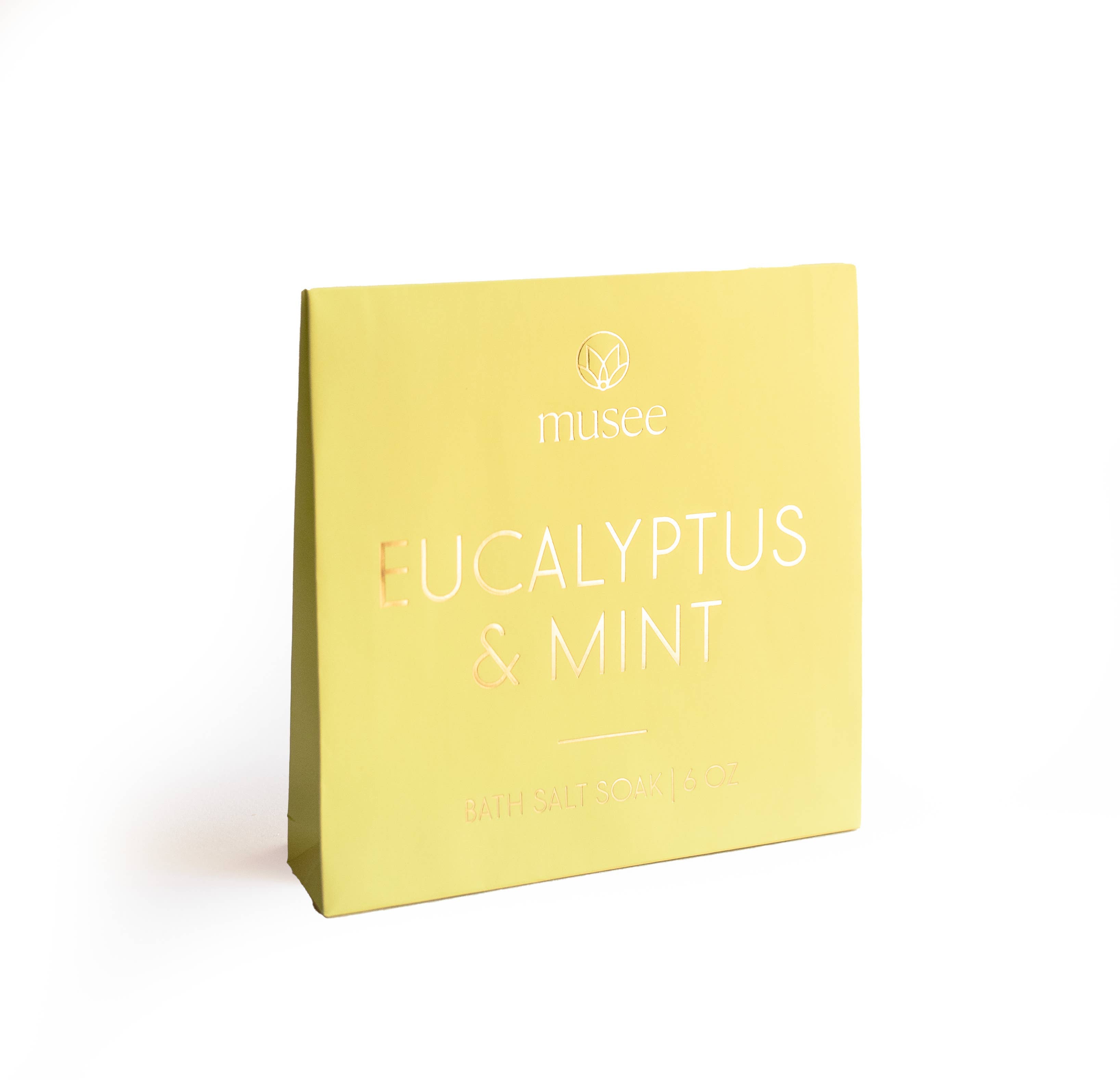 Musee - Eucalyptus & Mint Mini Bath Salt Soak