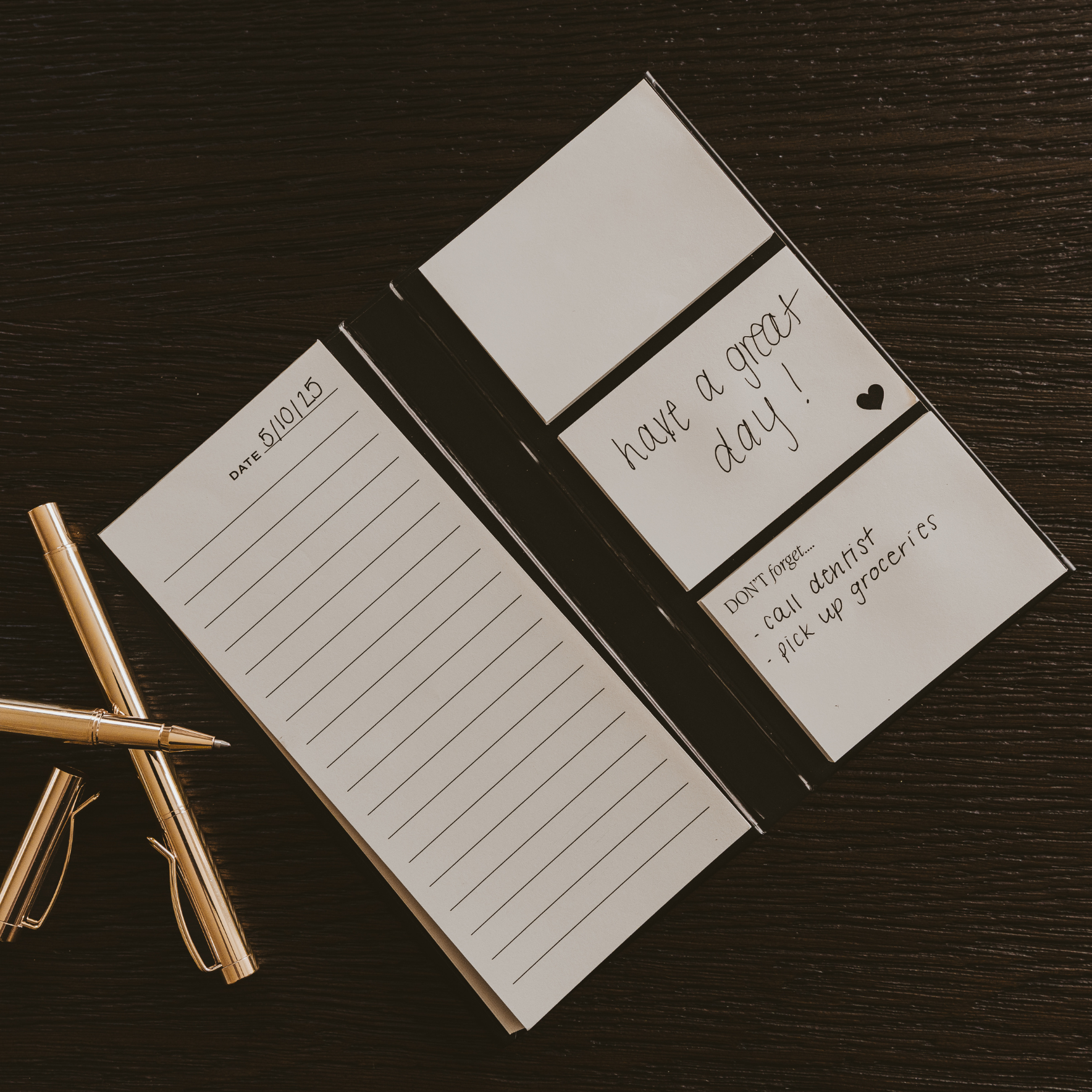 Sweet Water Decor - Portable Sticky Notes Booklet - Stationery & Gifts