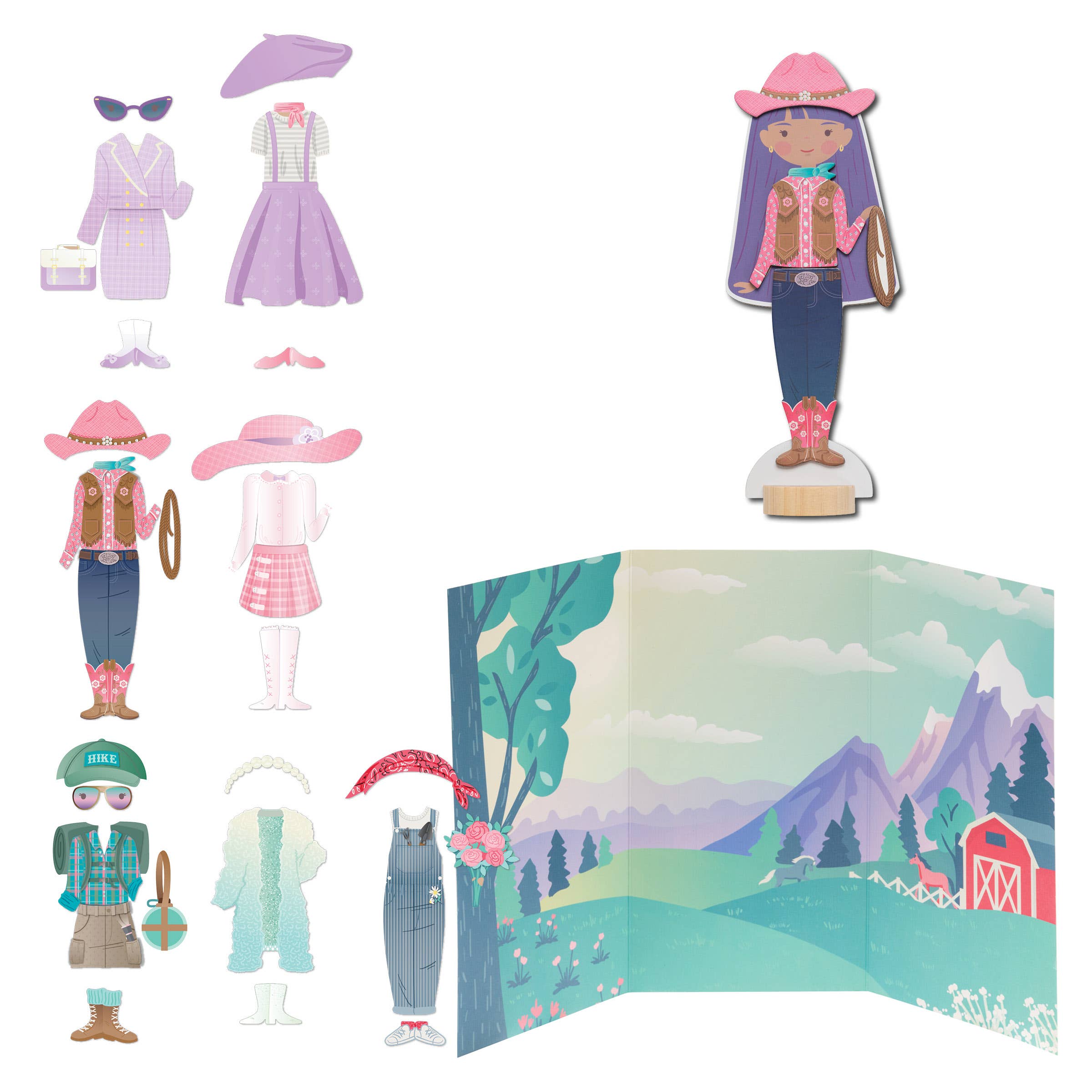 Stephen Joseph Gifts - Magnetic Dress-Up Dolls