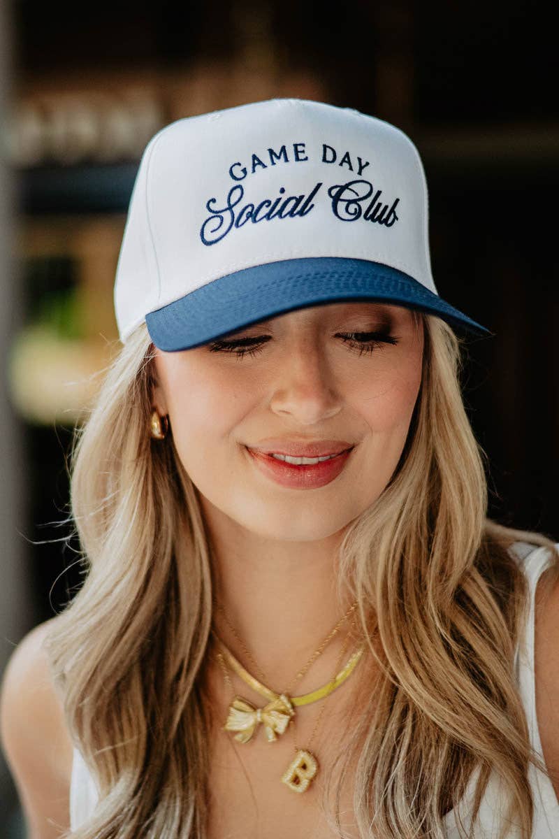 Katydid - Game Day Social Club Two-Toned Vintage Hat
