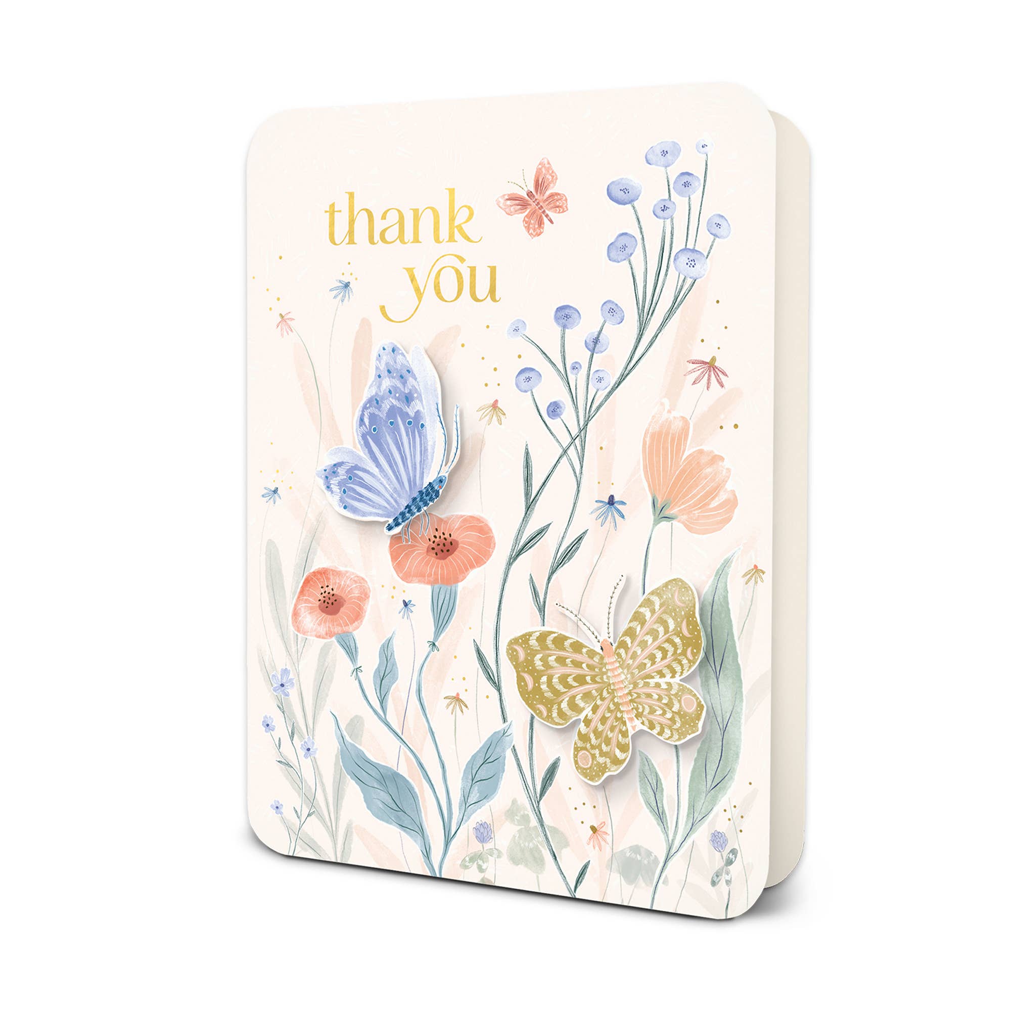 Studio Oh! - Fluttering Blooms of Gratitude Deluxe Greeting Card