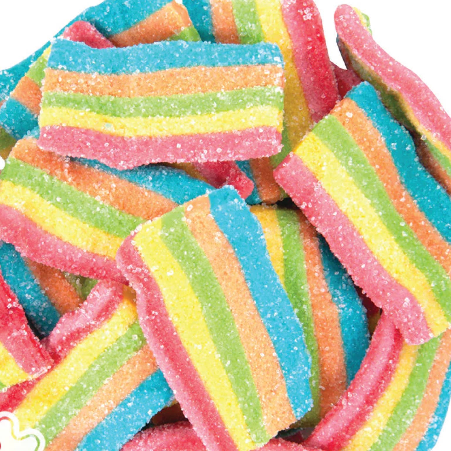 Oh, Sugar! - Candy Sugar Stacks - Everyday Sour Rainbow Bites