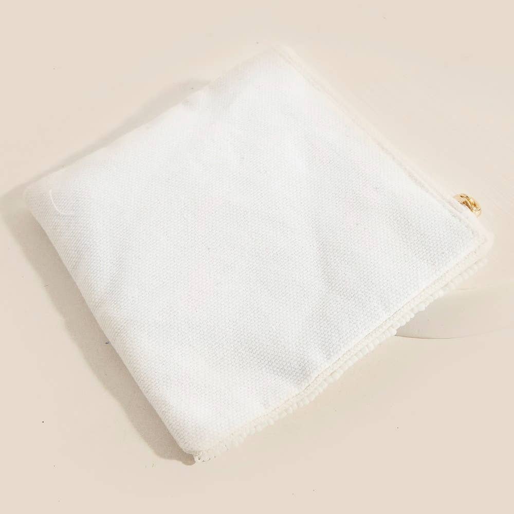 Anarchy Street - Spritz Please Stripped Seed Beaded Coin Purse