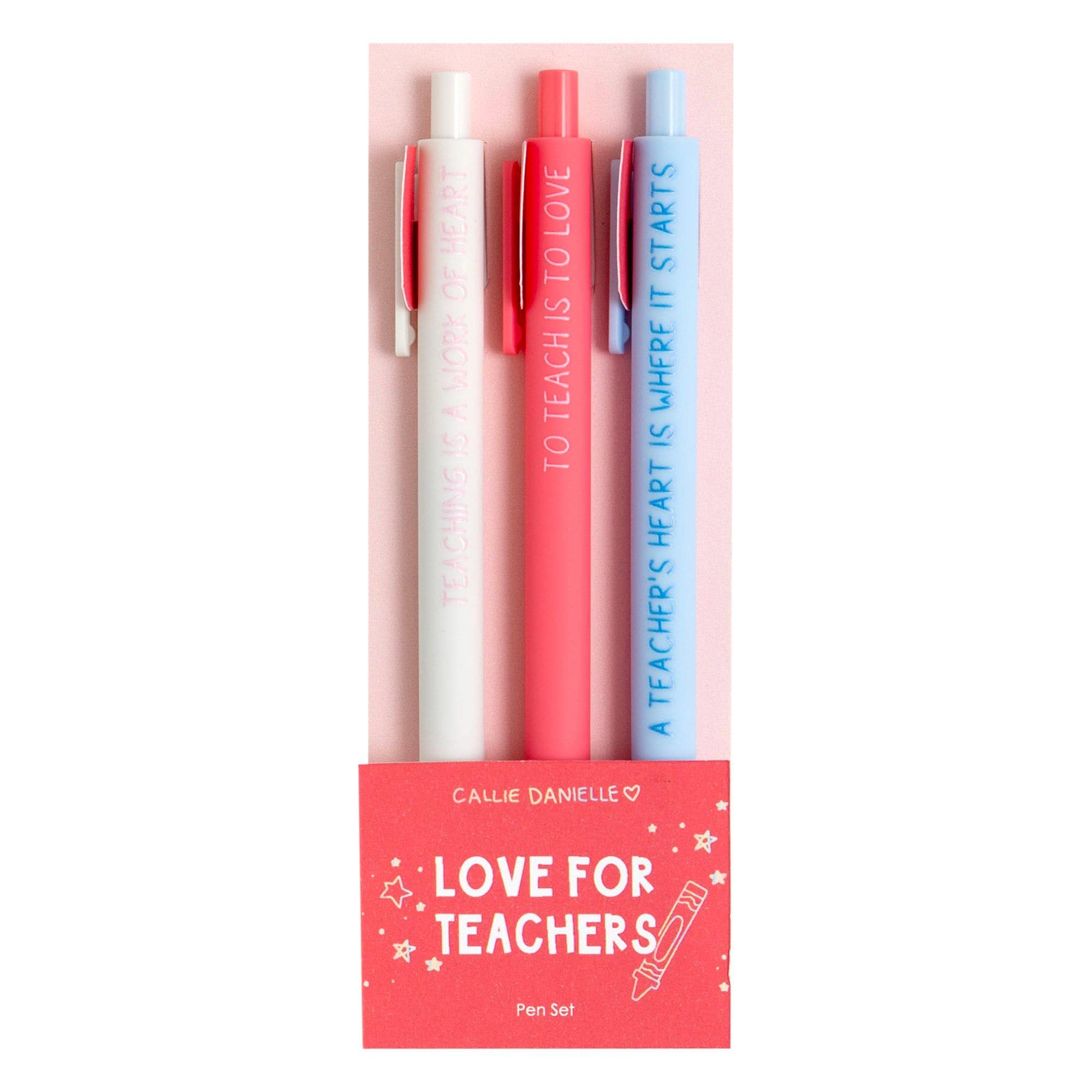 Callie Danielle - Love for Teachers Pen Set