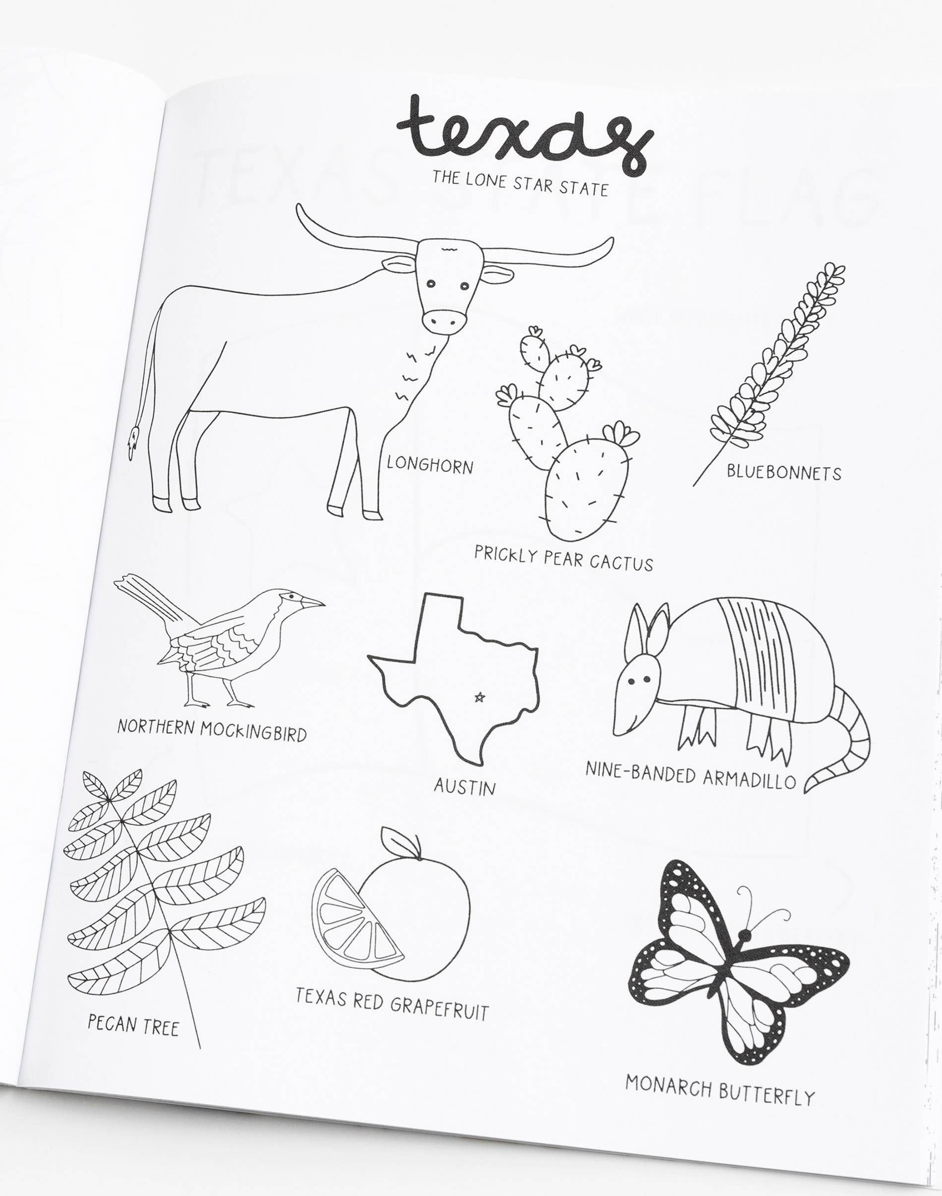 Callie Danielle - Texas Forever Western Coloring Book