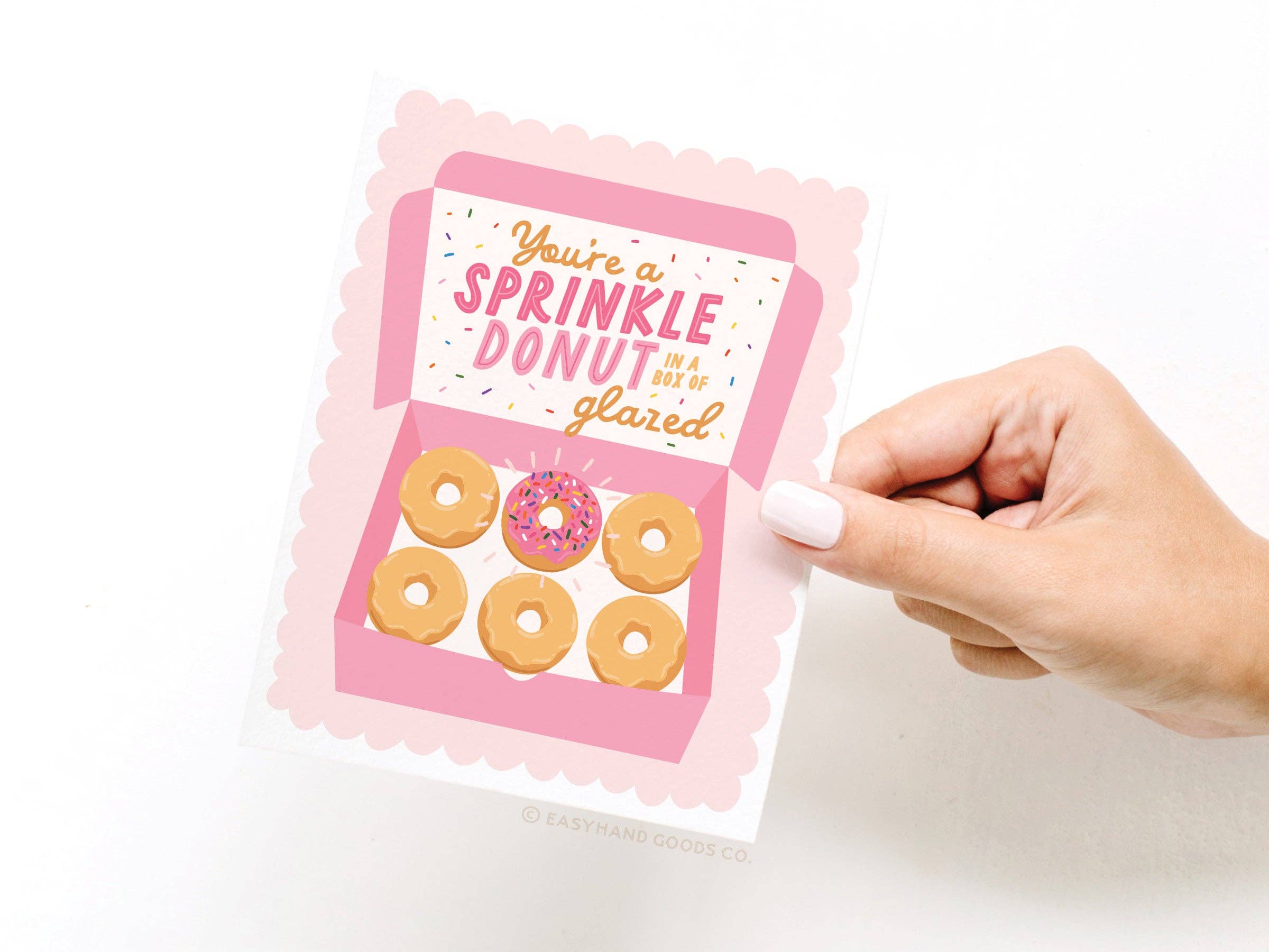 Easyhand Goods Co. - You're a Sprinkle Donut Greeting Card