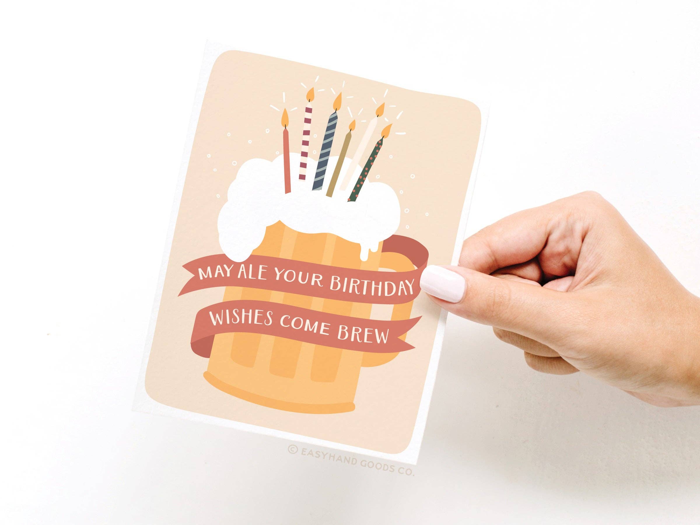 Easyhand Goods Co. - Ale Your Birthday Wishes Greeting Card