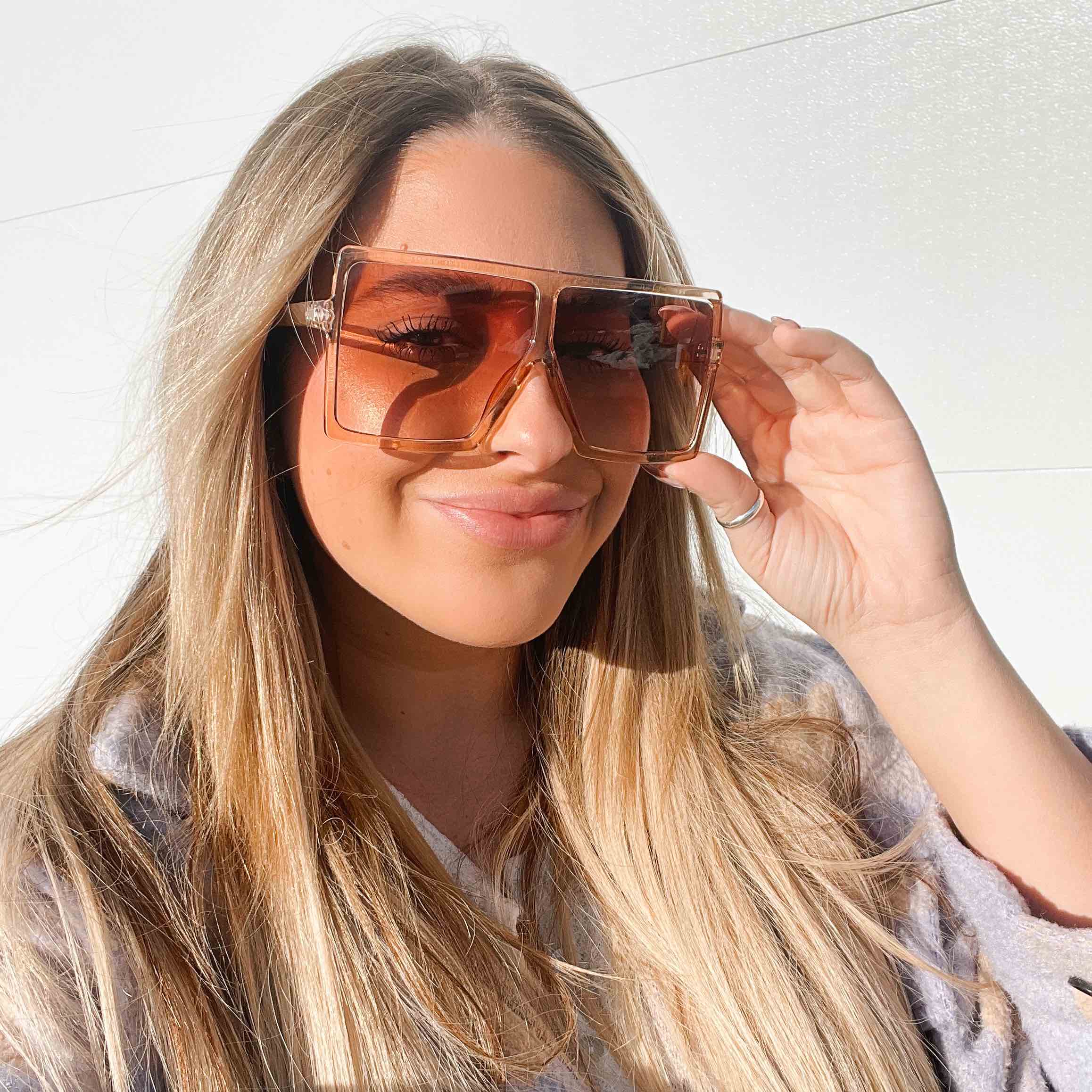 Pretty Simple - Beverly Oversized Sunglasses