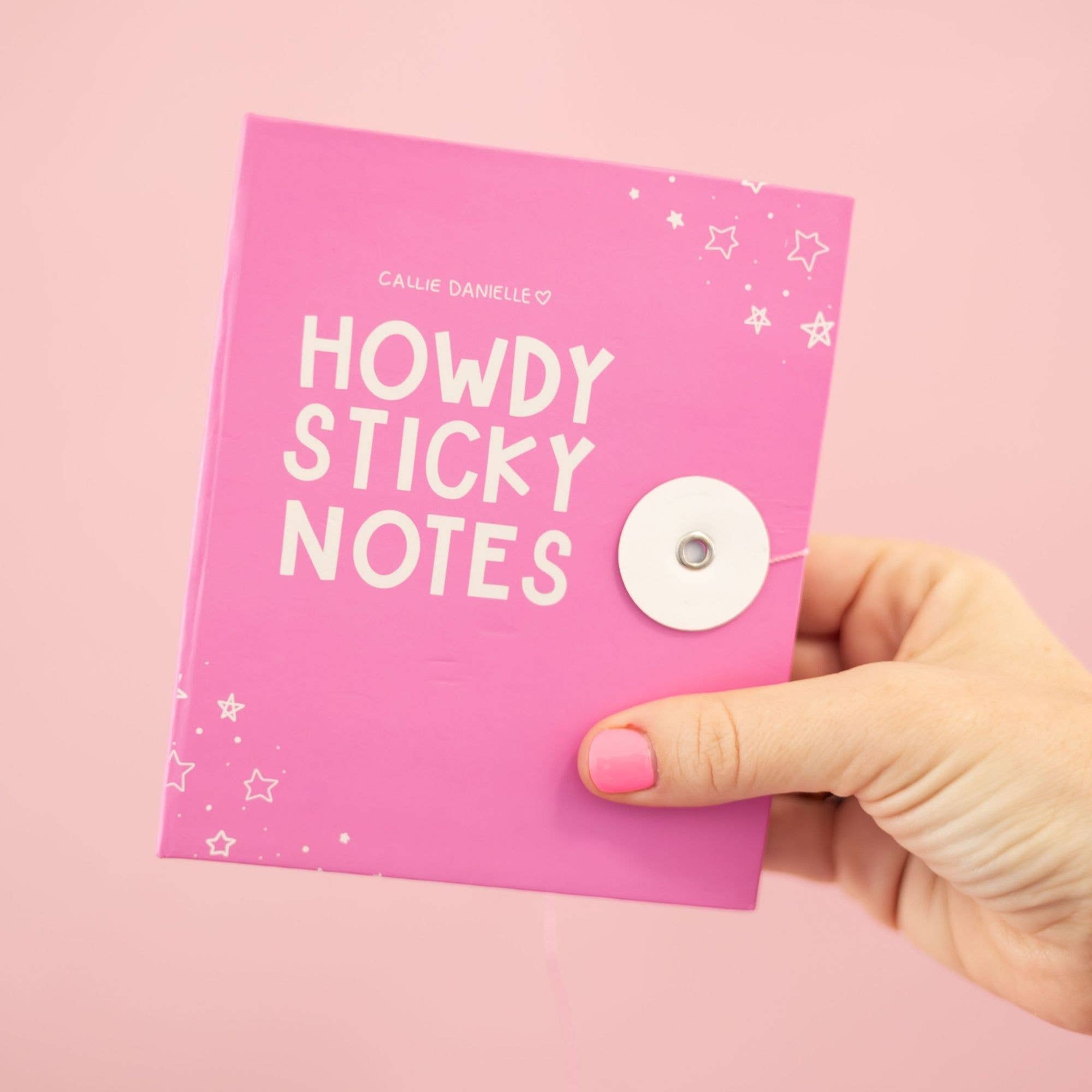 Callie Danielle - Howdy Western Sticky Notes Set