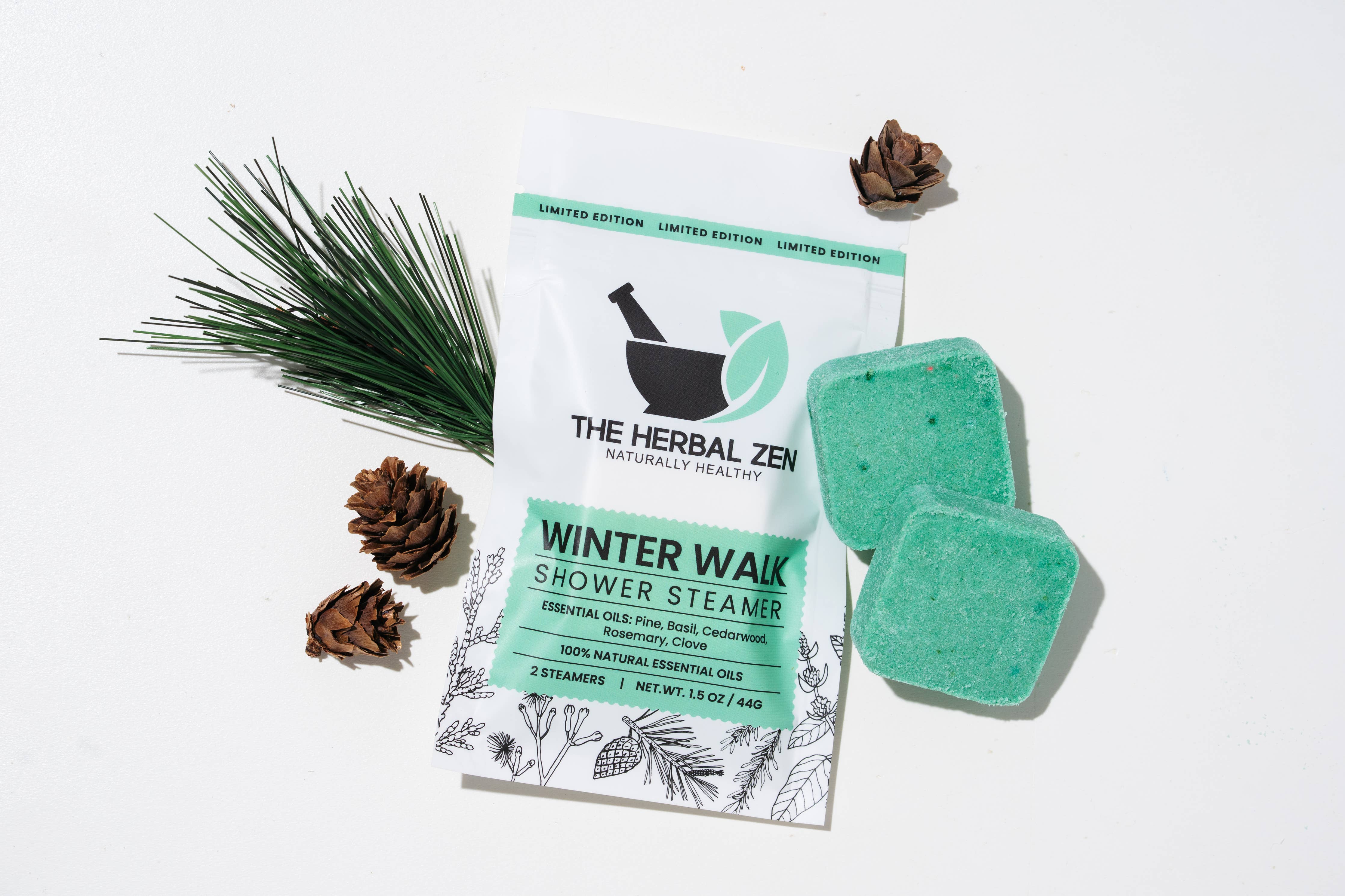 The Herbal Zen - Fall / Winter Seasonal Shower Steamer Stocking Stuffers